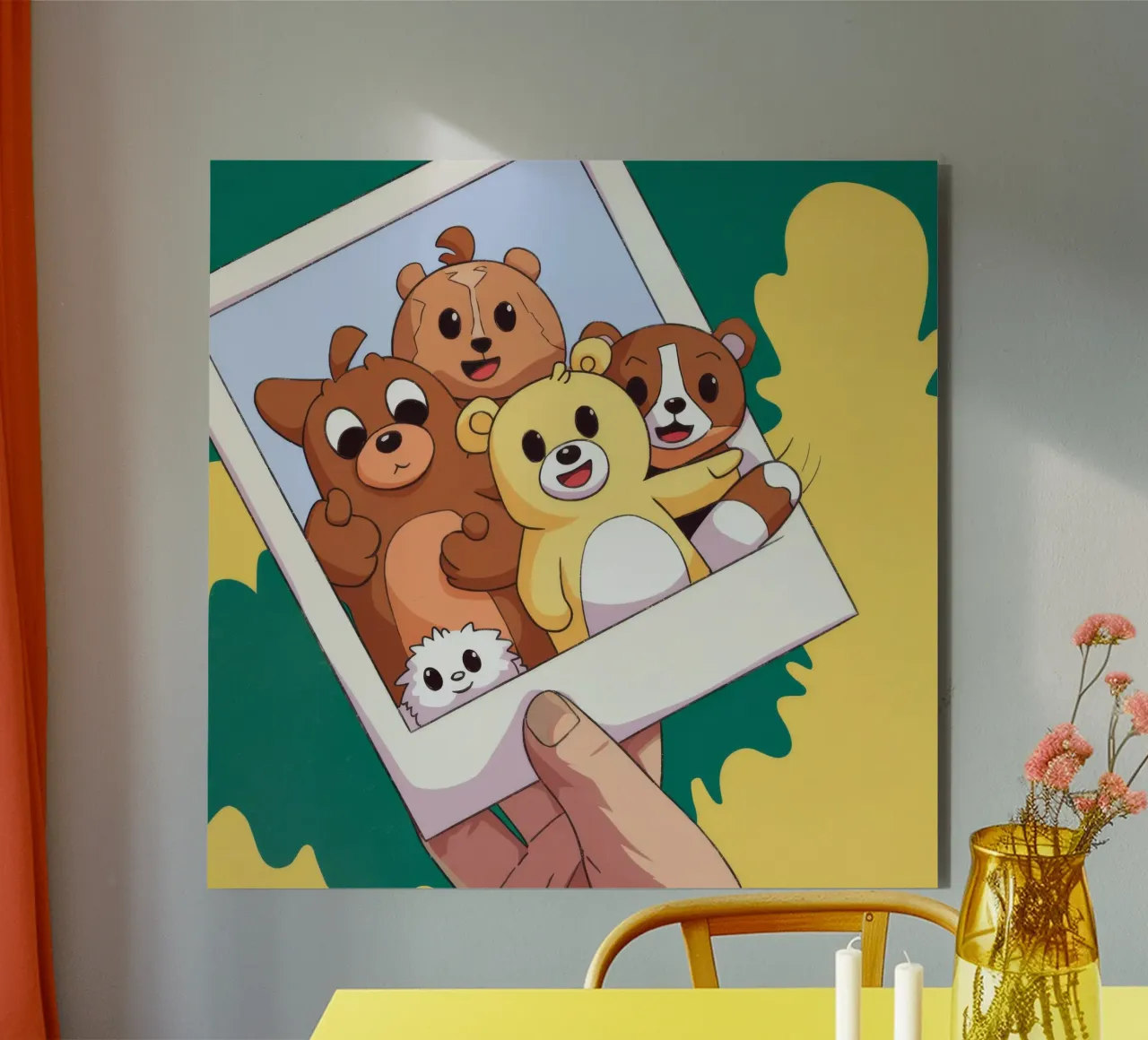 Ricordi di polaroid pannello forex da Timeless Huse
