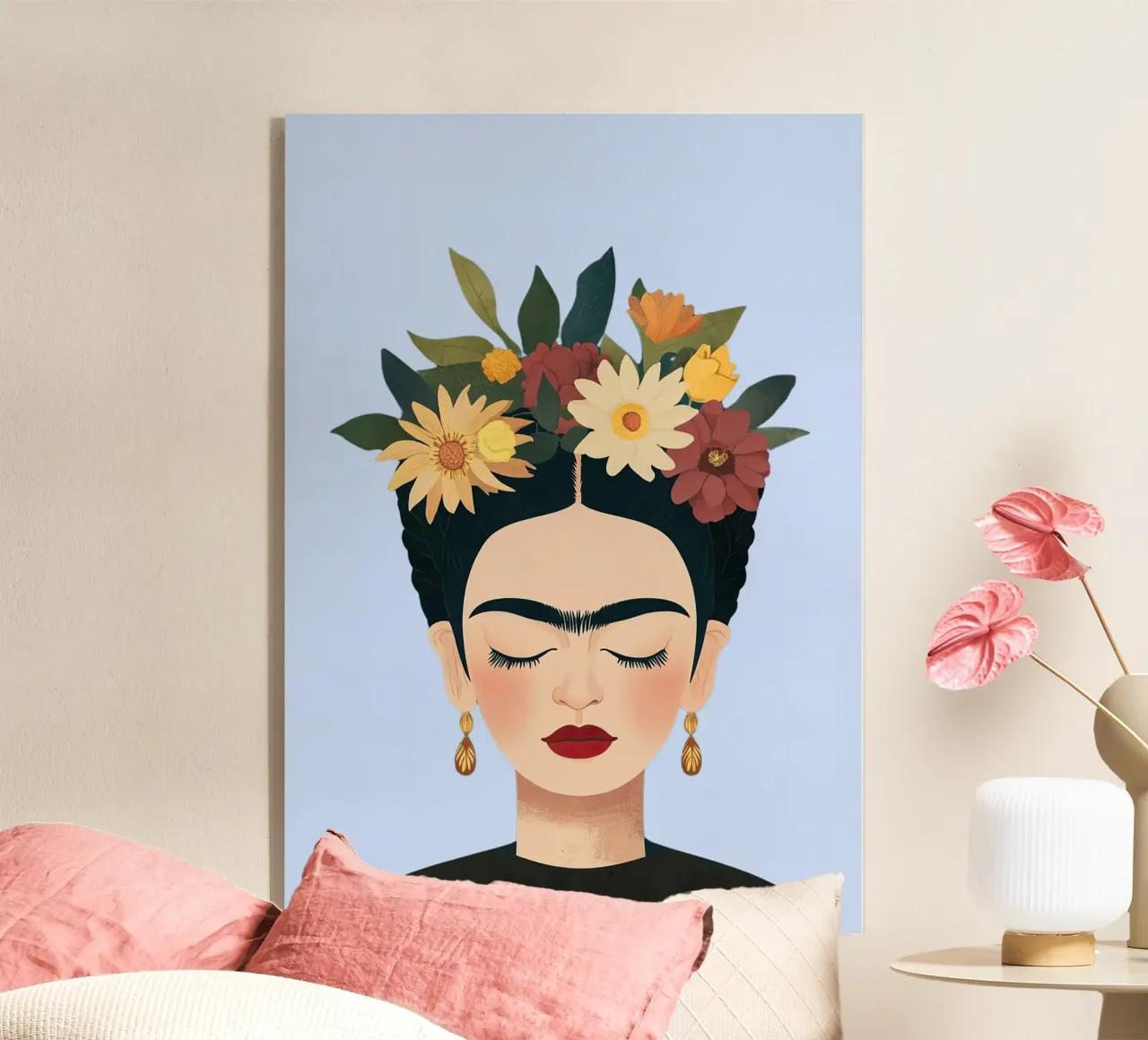 Frida Kahlo plexiglass da Fantasias Florales