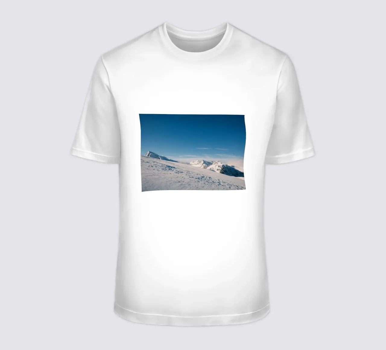 Silent Peaks – Winter Harmony in the Alps t-shirt by FujiSwiss