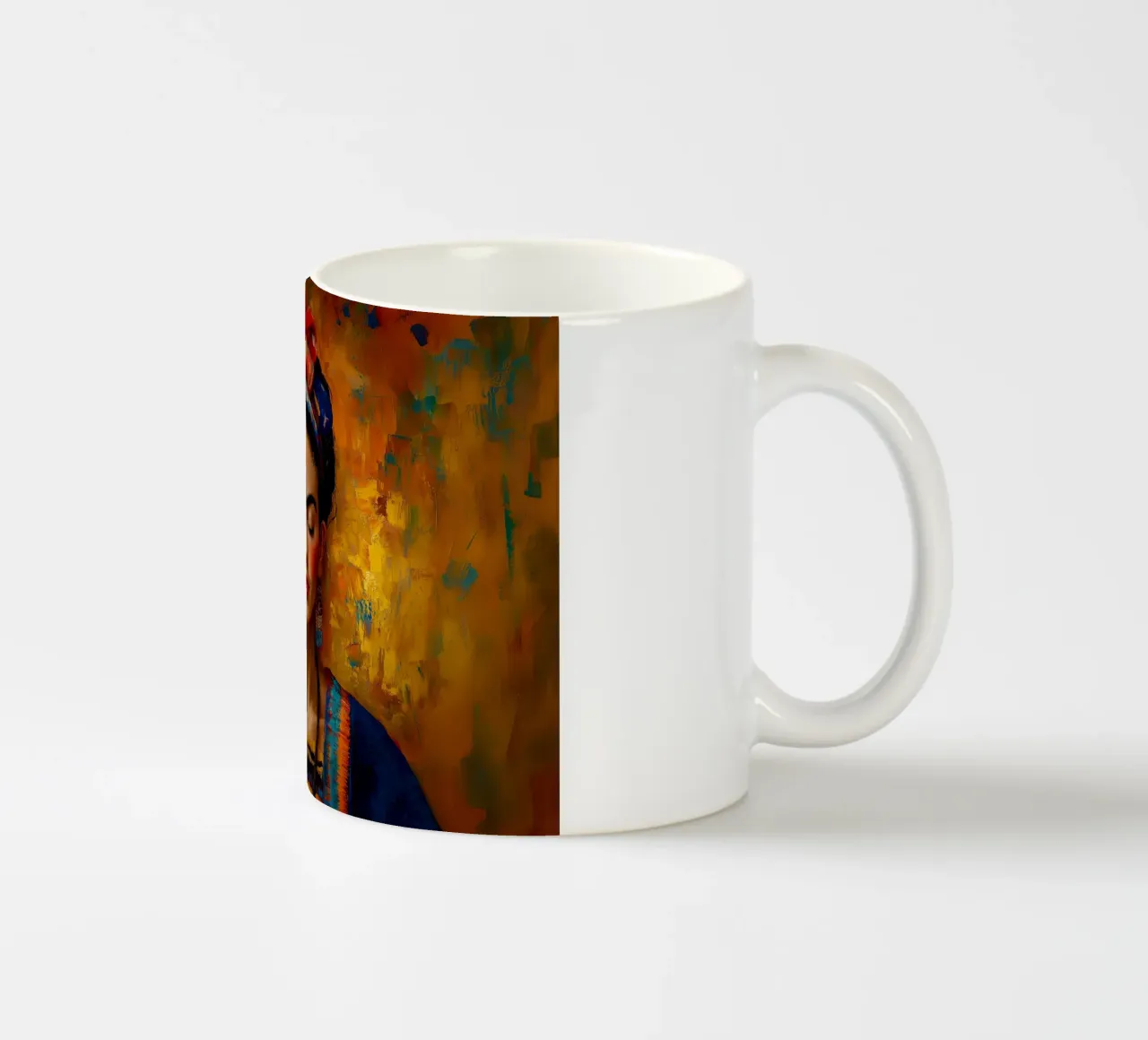 Frida Kahlo - Perseguire i propri sogni tazza in ceramica da Fantasias Florales
