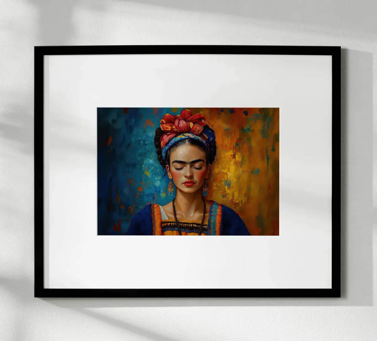 Frida Kahlo - Perseguire i propri sogni poster da Fantasias Florales