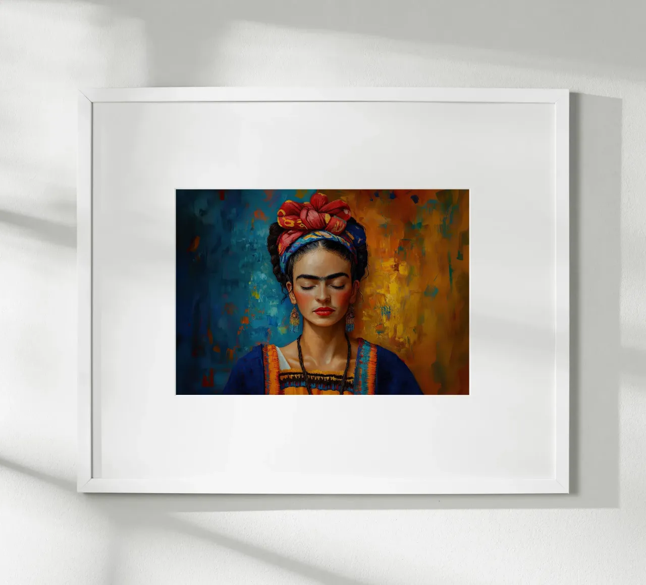 Frida Kahlo - Perseguire i propri sogni poster da Fantasias Florales