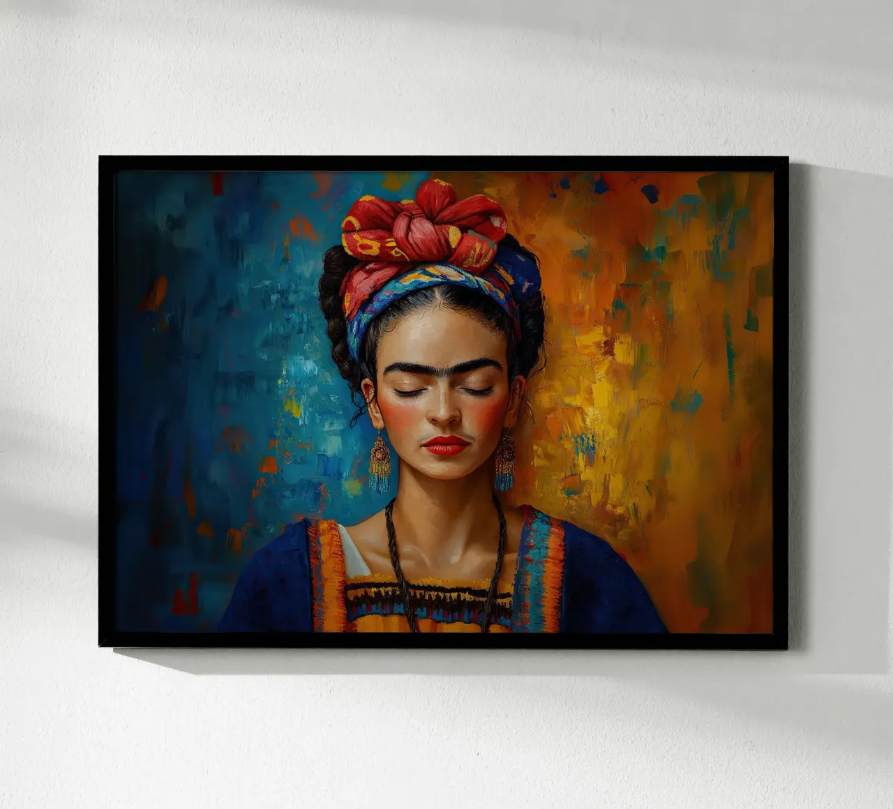 Frida Kahlo - Perseguire i propri sogni poster da Fantasias Florales