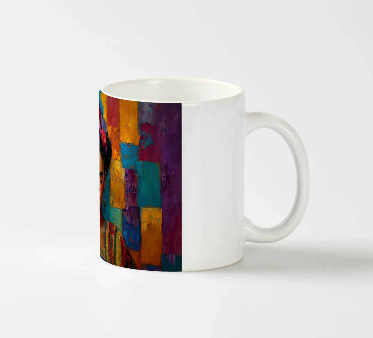 Frida Kahlo - Credere in se stessi tazza in ceramica da Fantasias Florales