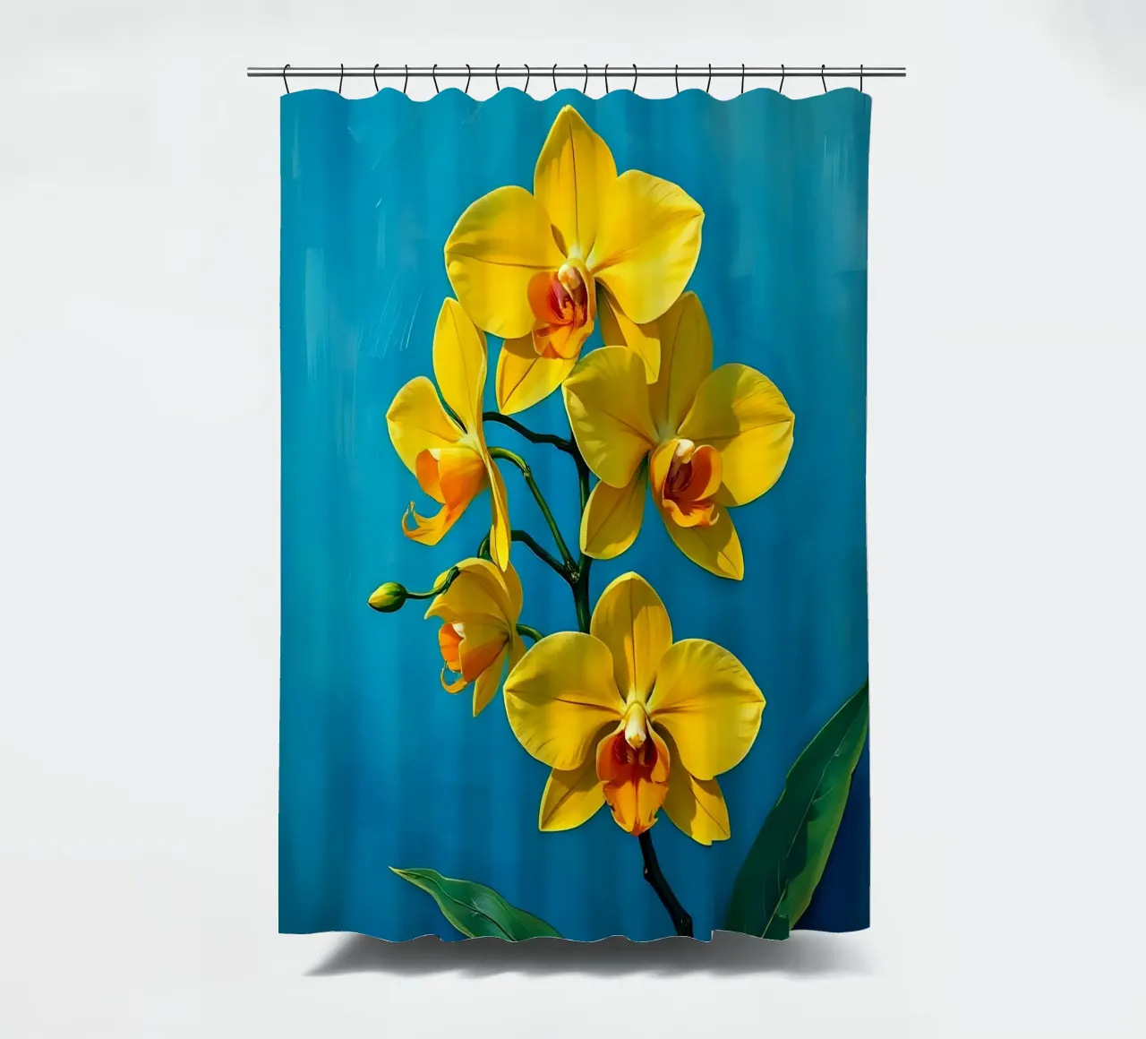 Orchidea_Stile_D4 tenda da doccia da Farb- und Blütenzauber by LK