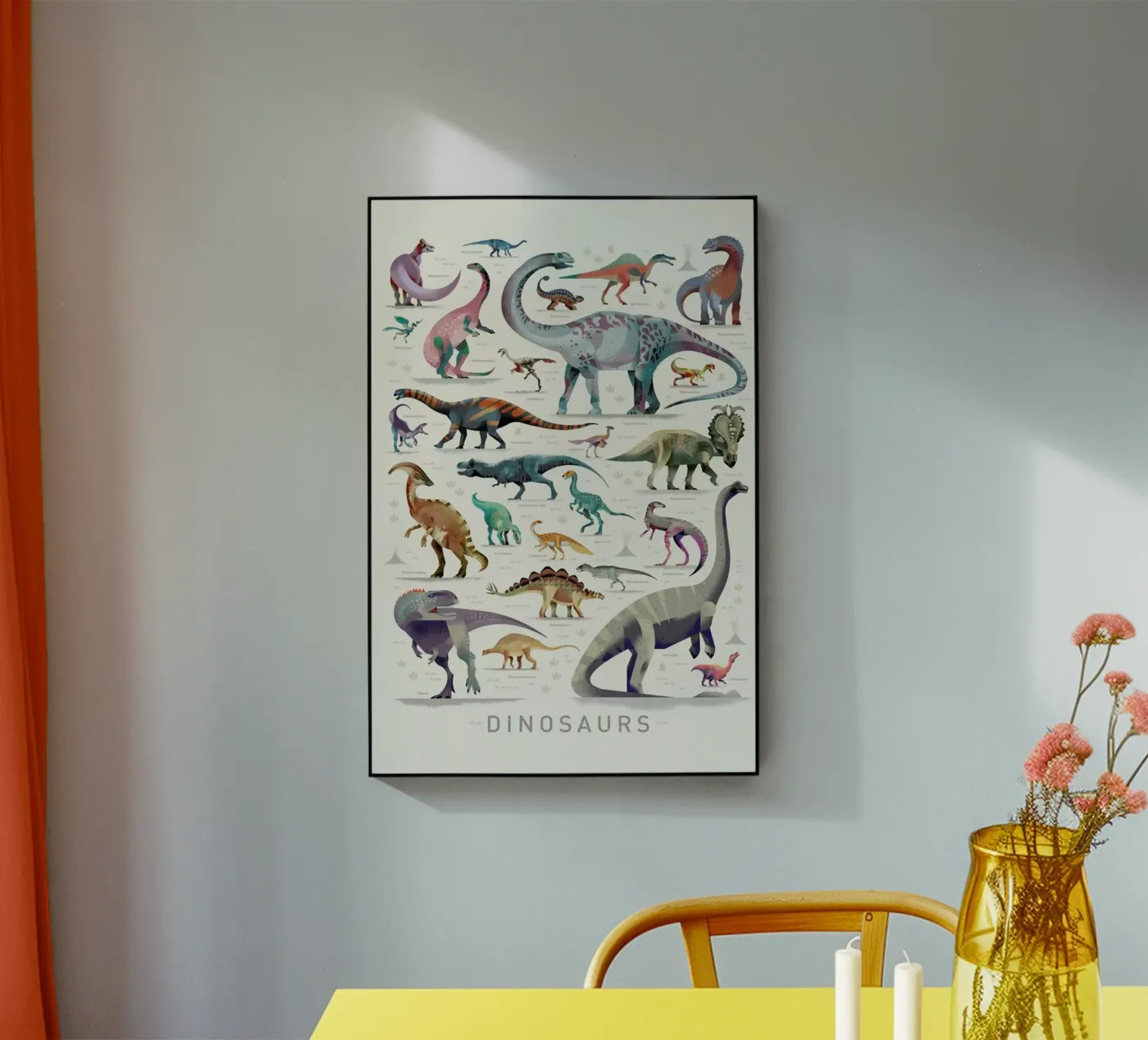 Dinosaurs Acryl-Glas von Dieter Braun