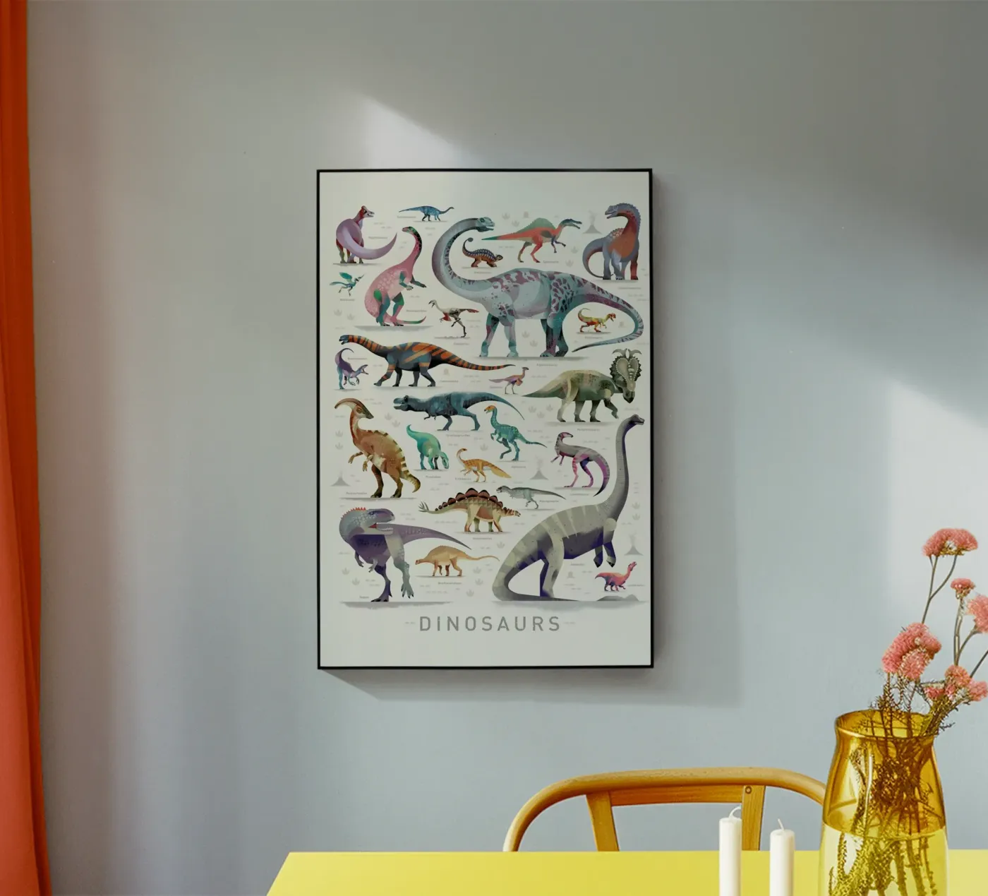 Dinosaurs plexiglas de Dieter Braun