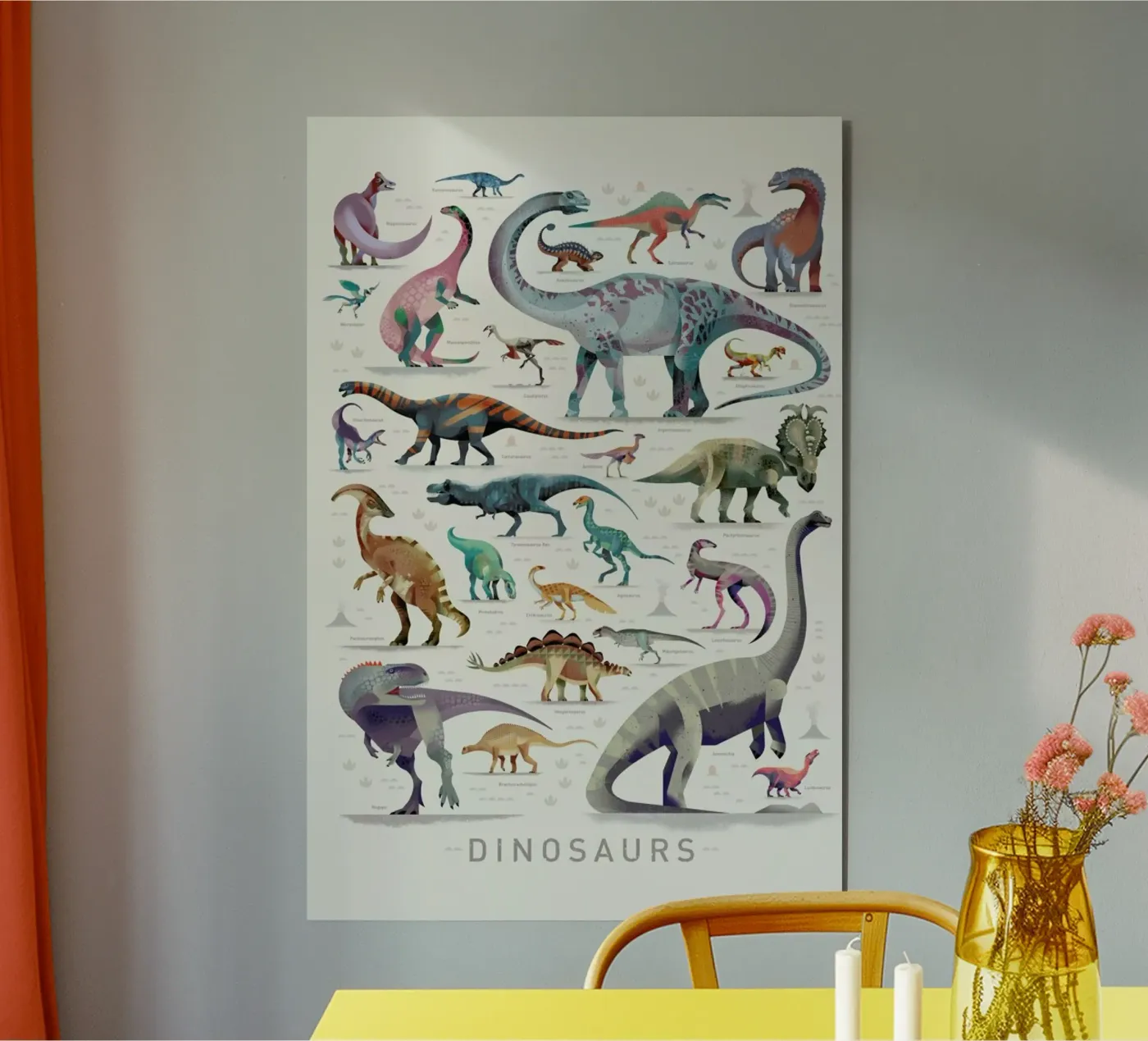 Dinosaurs forex plate by Dieter Braun