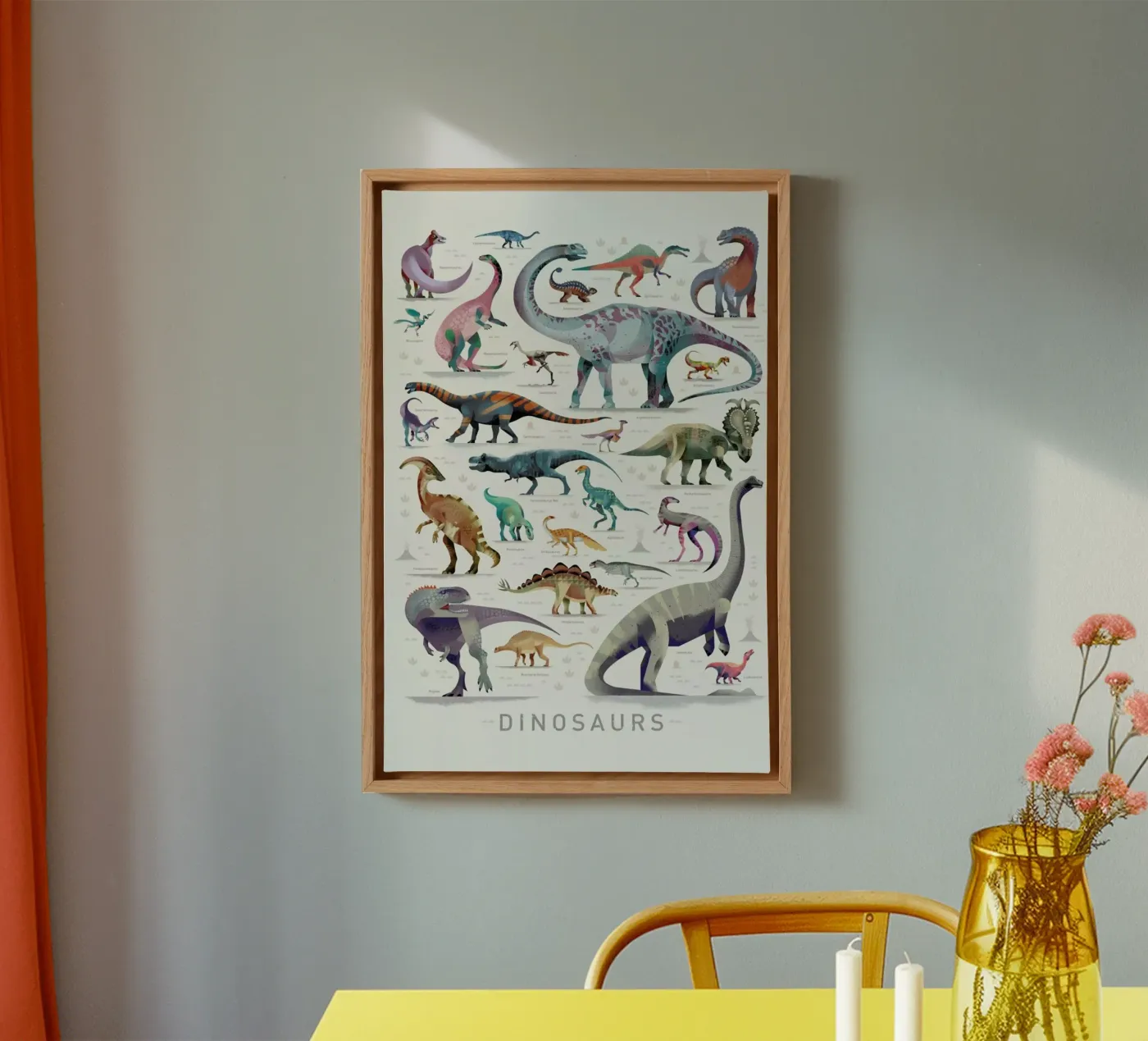 Dinosaurs tela da Dieter Braun