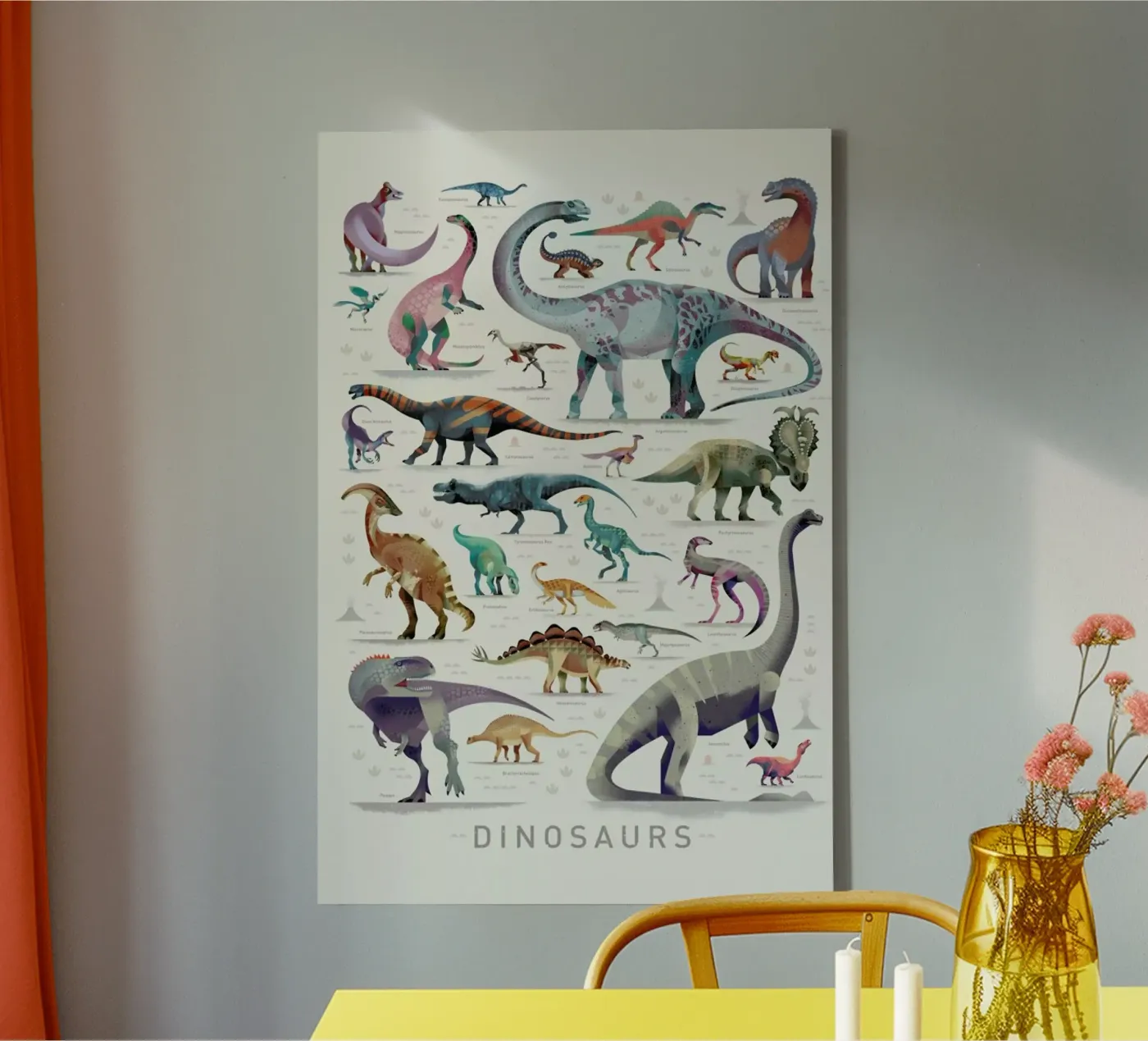 Dinosaurs tela da Dieter Braun