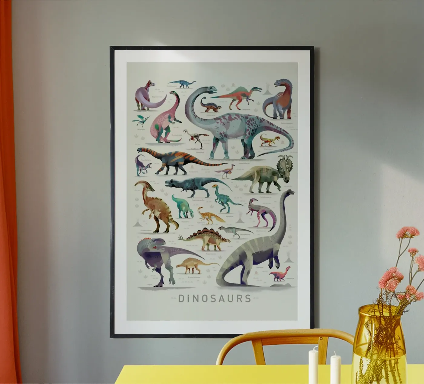 Dinosaurs poster da Dieter Braun