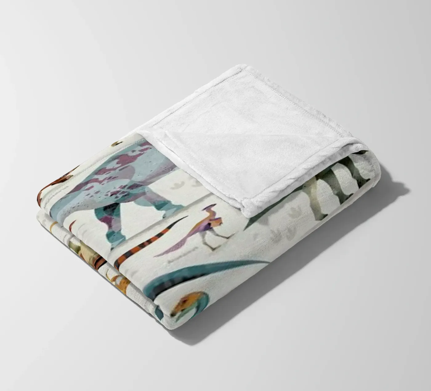 Dinosaurs Fleecedecke von Dieter Braun