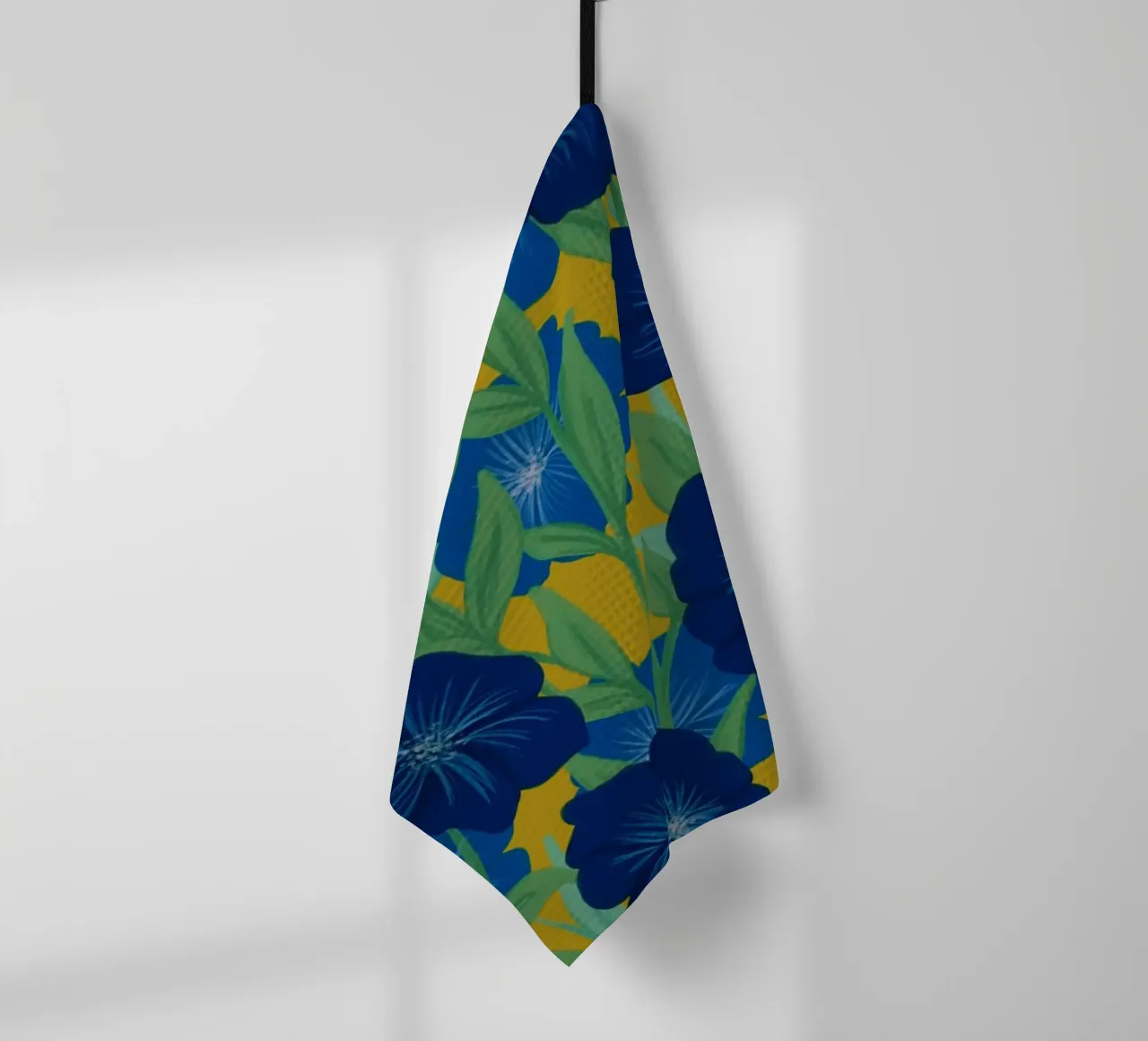Bold Bloom Blue canovaccio da cucina da designdn