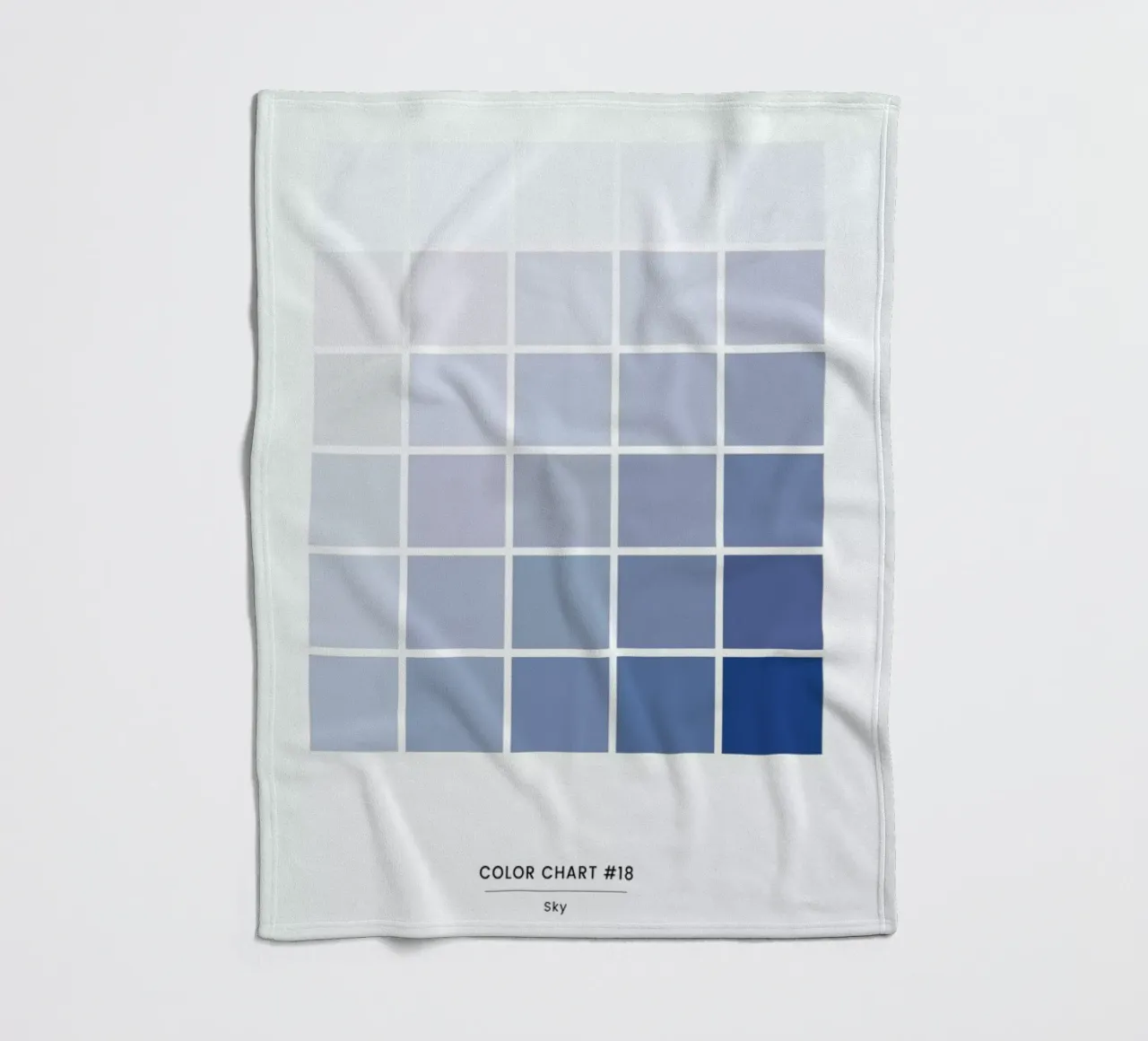Sky #18 coperta in pile da daylight design studio