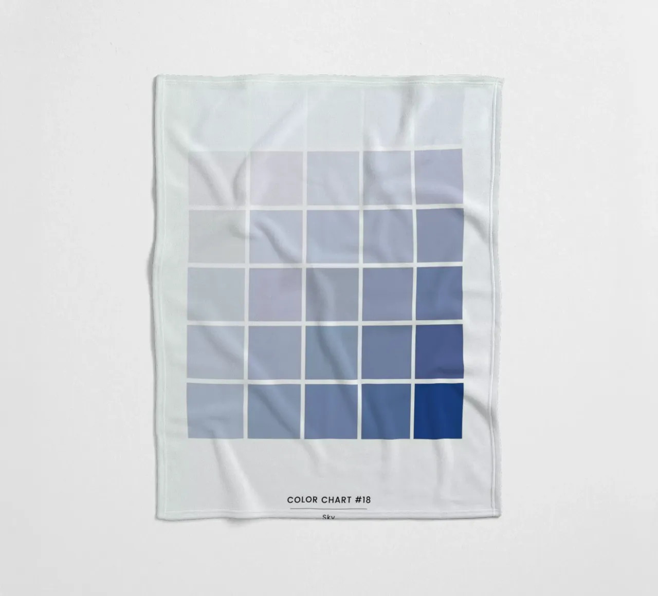 Sky #18 coperta in pile da daylight design studio