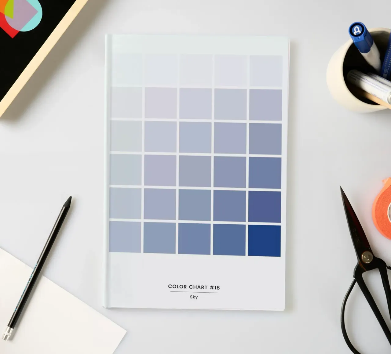 Sky #18 notebook by daylight design studio