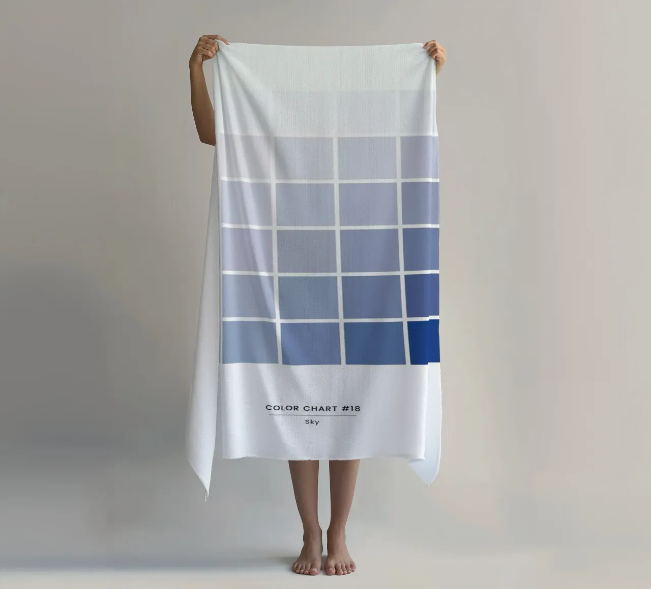 Sky #18 beach towel by daylight design studio