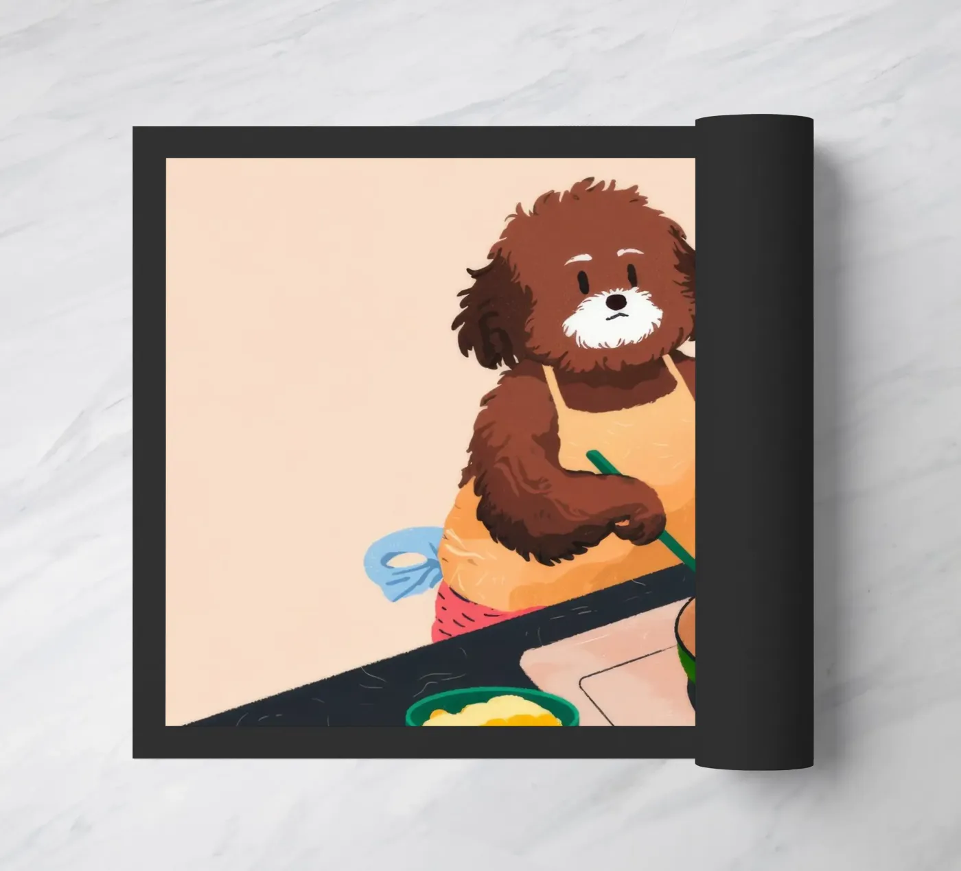 Kochen mit Liebe Fußmatte von Timeless Huse