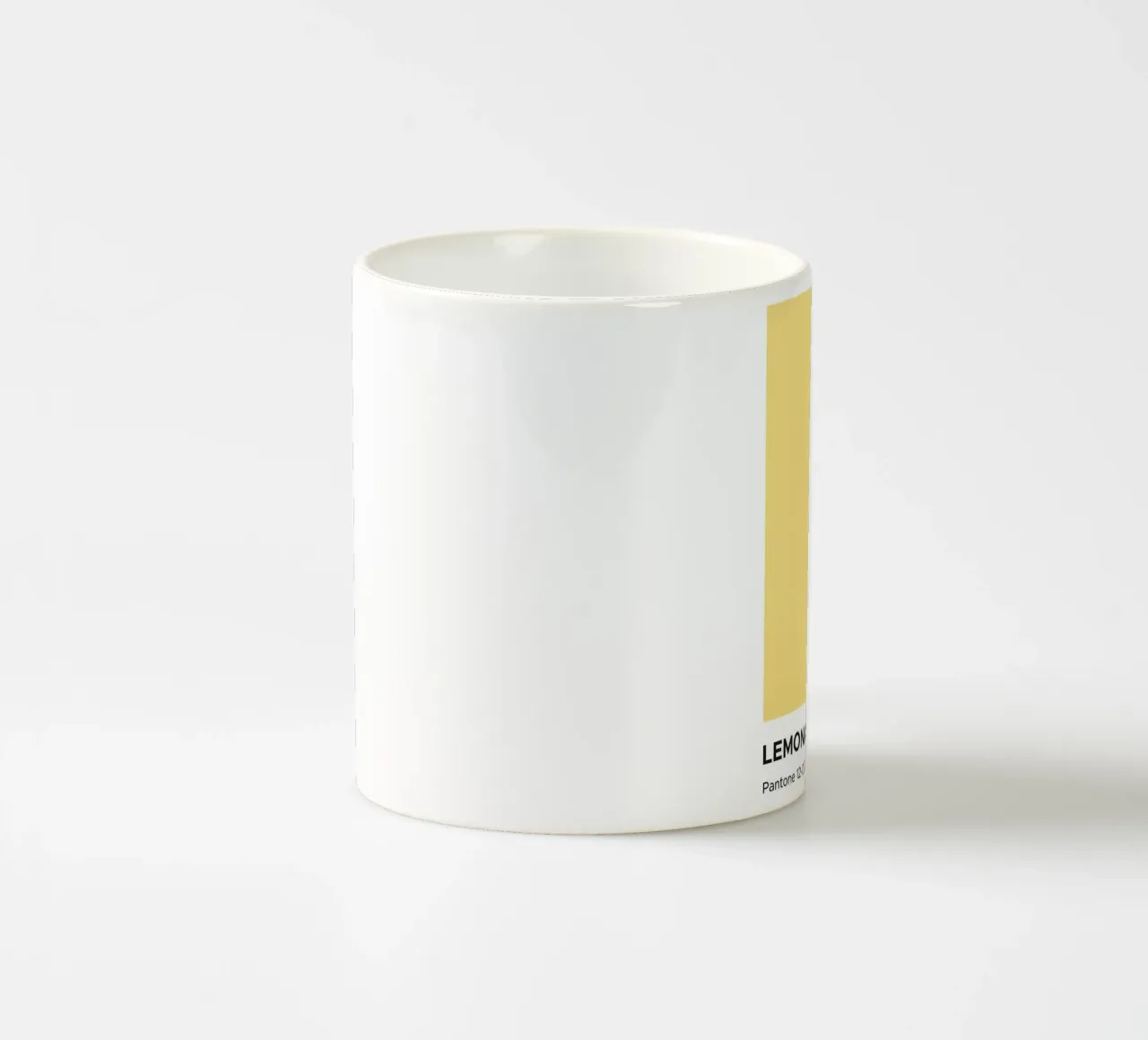 Limonata Pantone tazza in ceramica da Paigaam Studio
