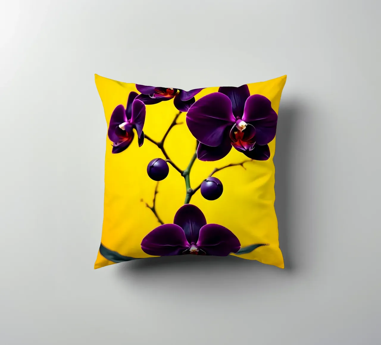 Stile_orchidea_E_1 cuscino da Farb- und Blütenzauber by LK