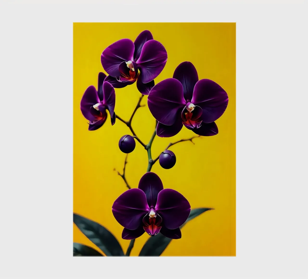 Orchid_style_E_1 notebook by Farb- und Blütenzauber by LK