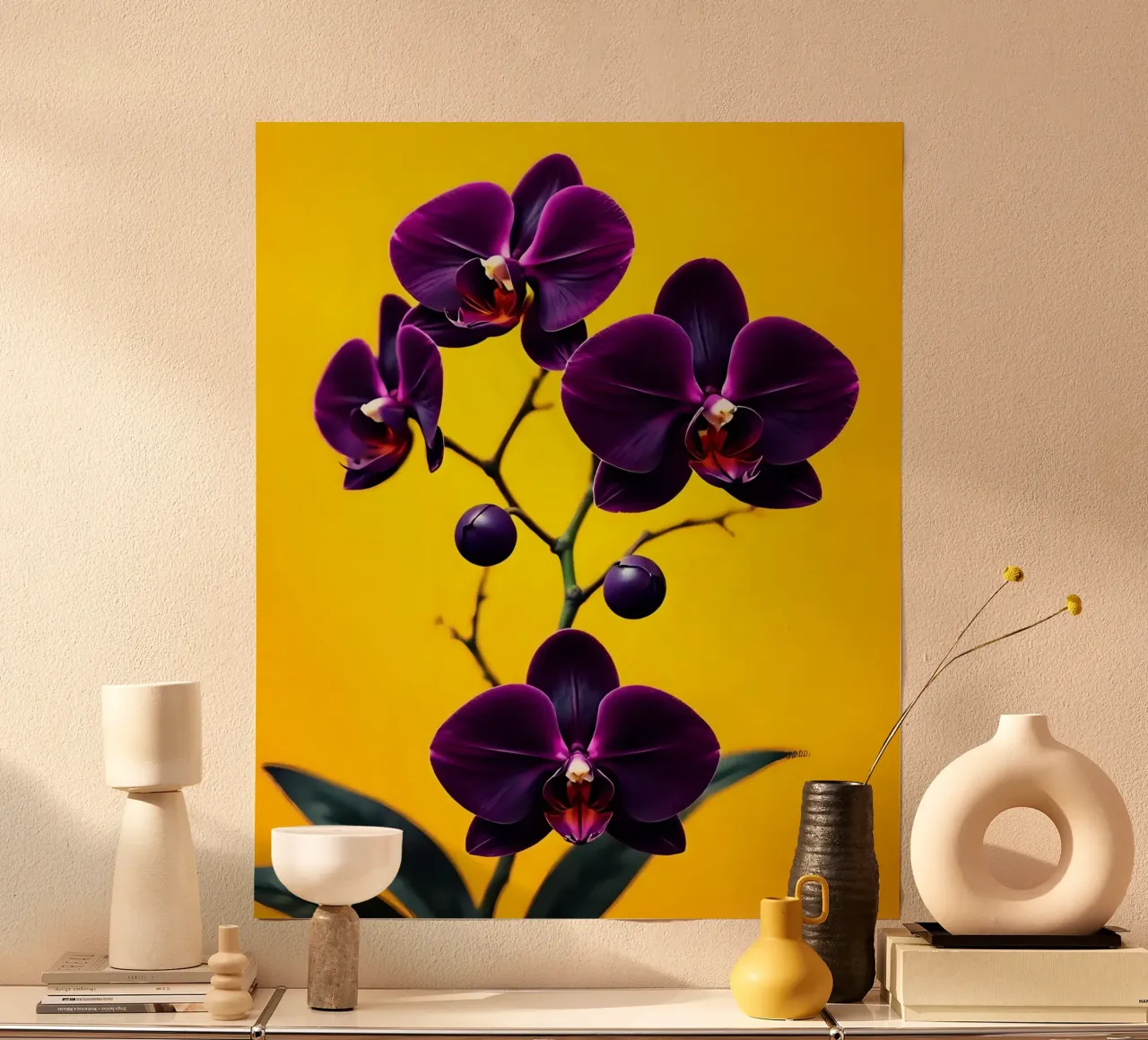 Stile_orchidea_E_1 carta hahnemühle da Farb- und Blütenzauber by LK