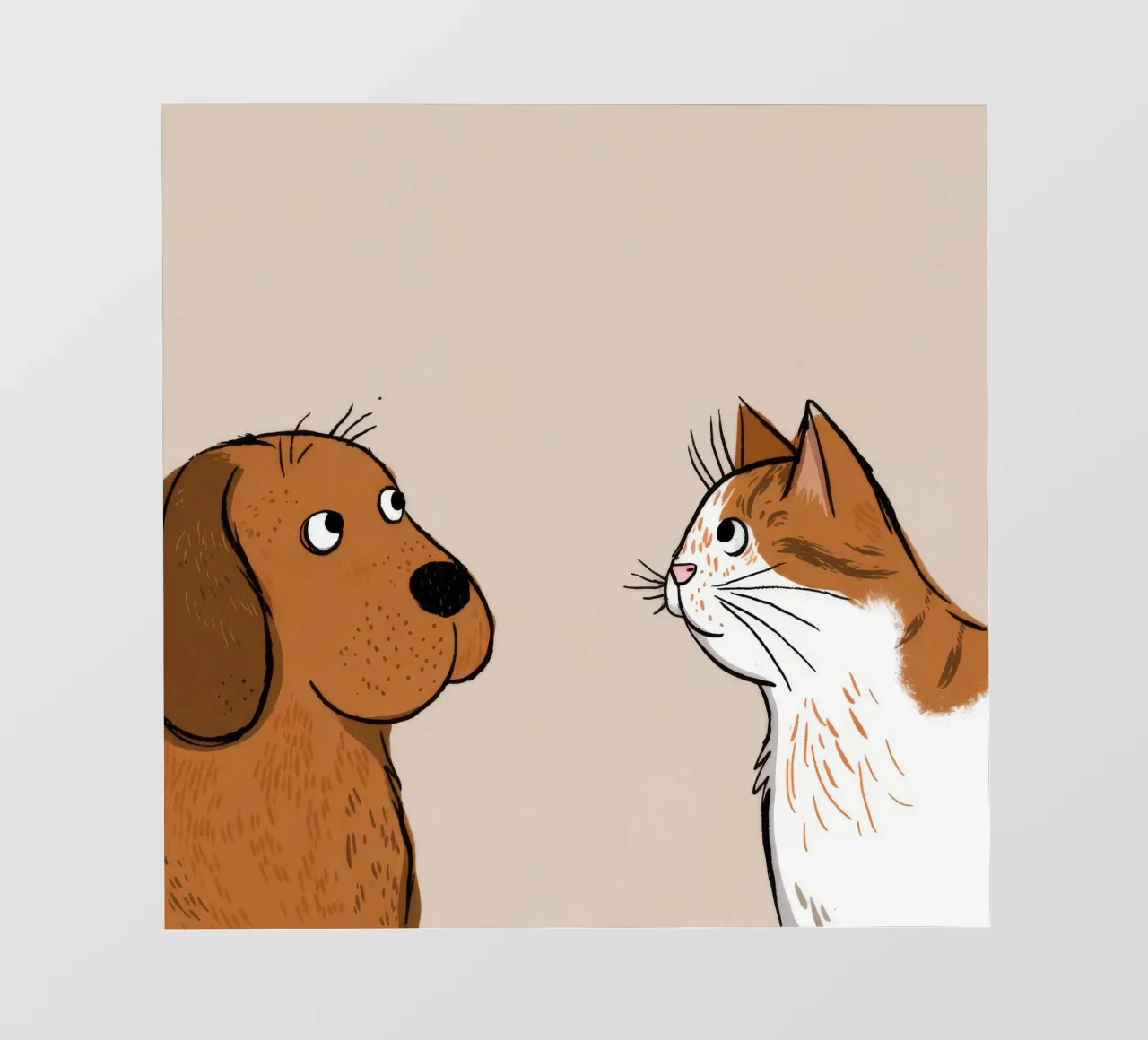 Conexión Curious Companions papel para pared de Timeless Huse