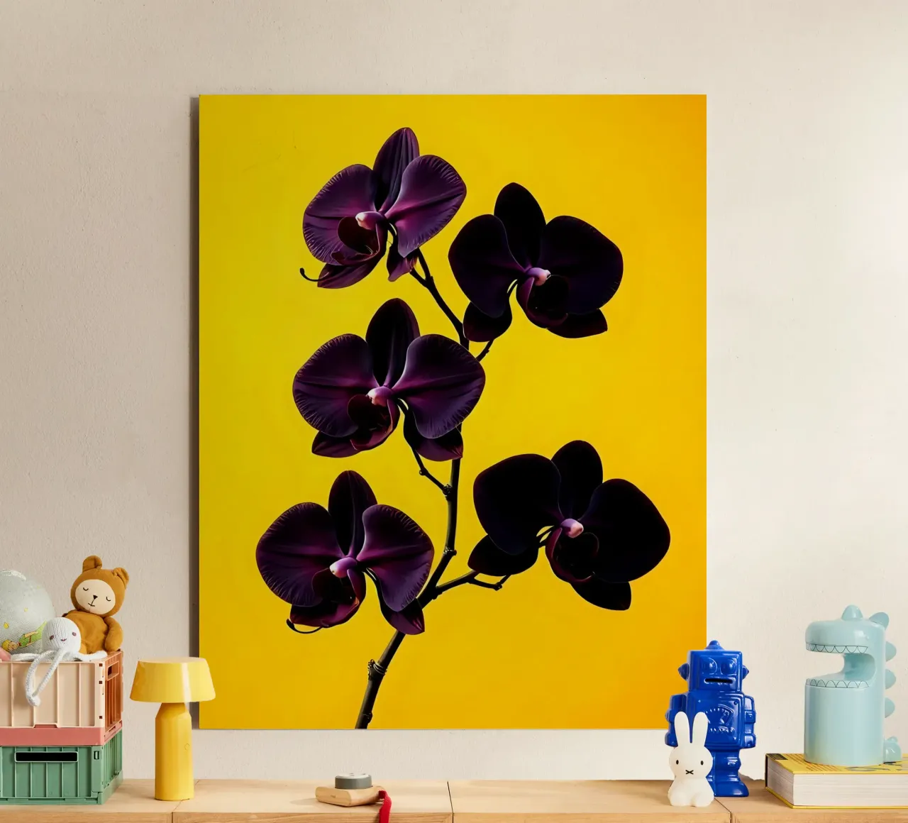 Stile_orchidea_E_2 alluminio dibond da Farb- und Blütenzauber by LK