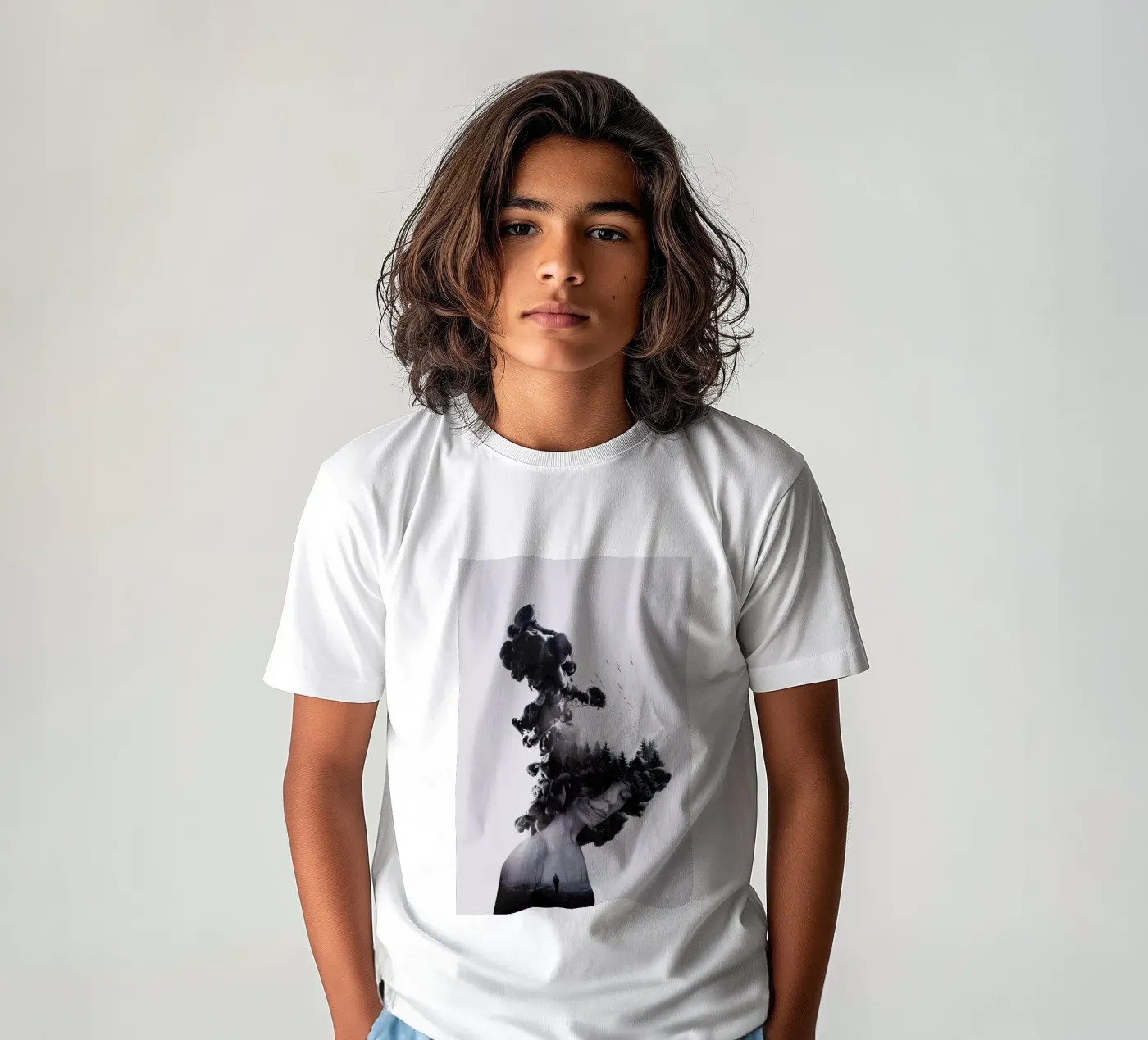 Walk Through Flames t-shirt bambini da Róbert Farkas