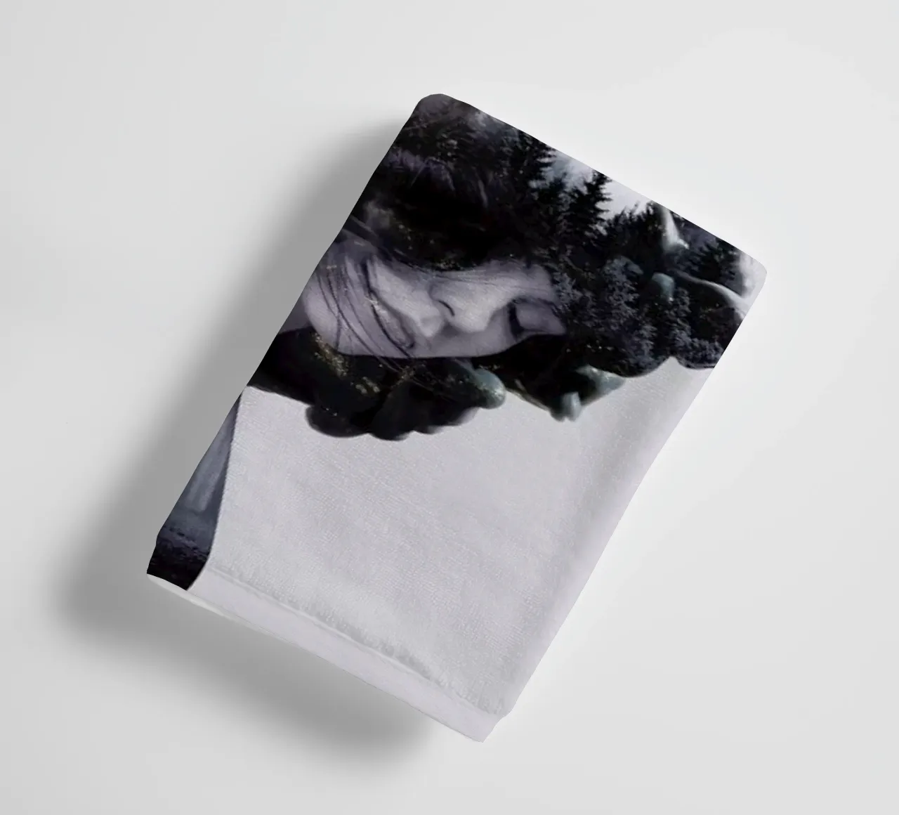 Walk Through Flames towel by Róbert Farkas