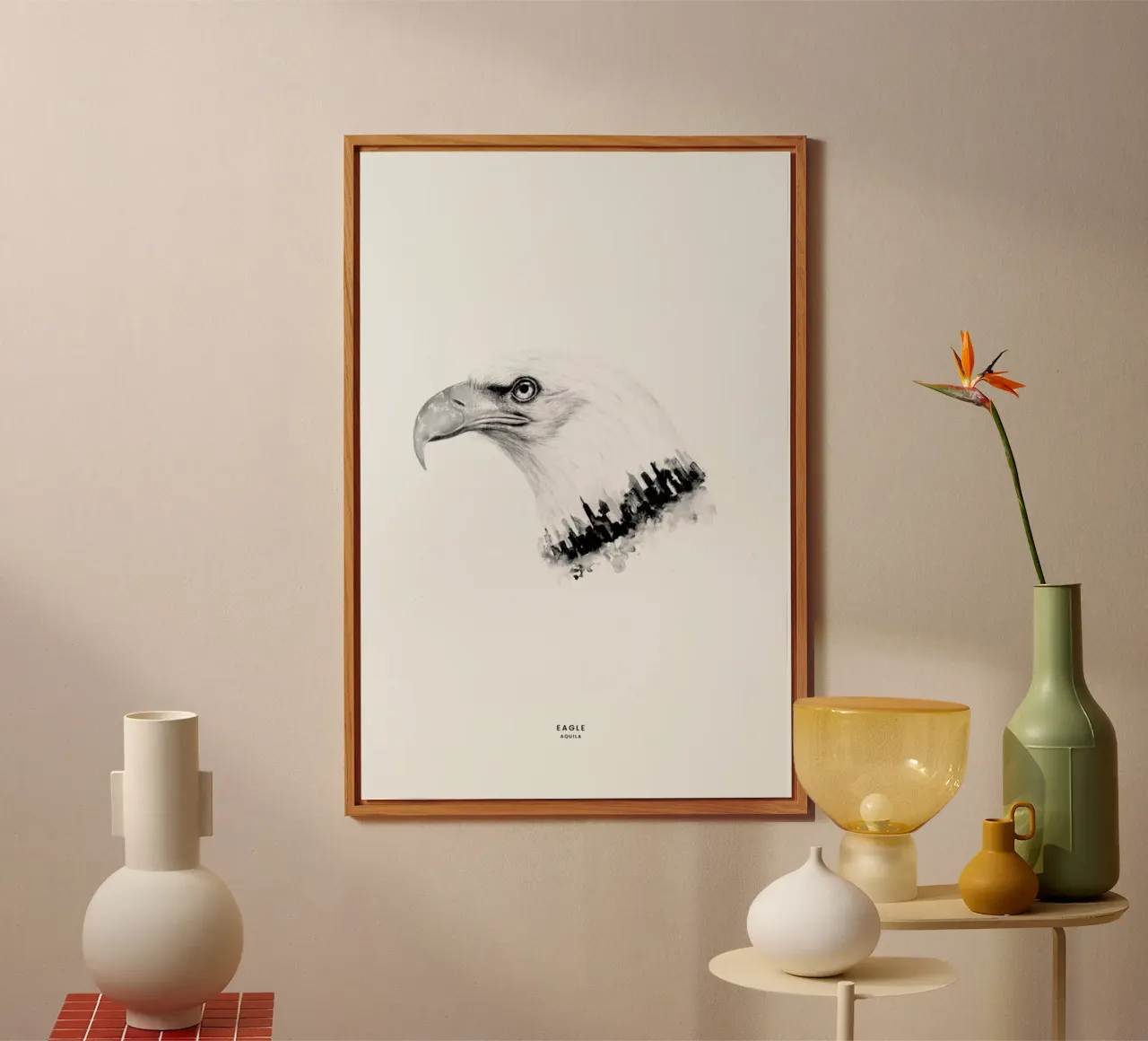 Eagle forex plate by Flora & Fauna