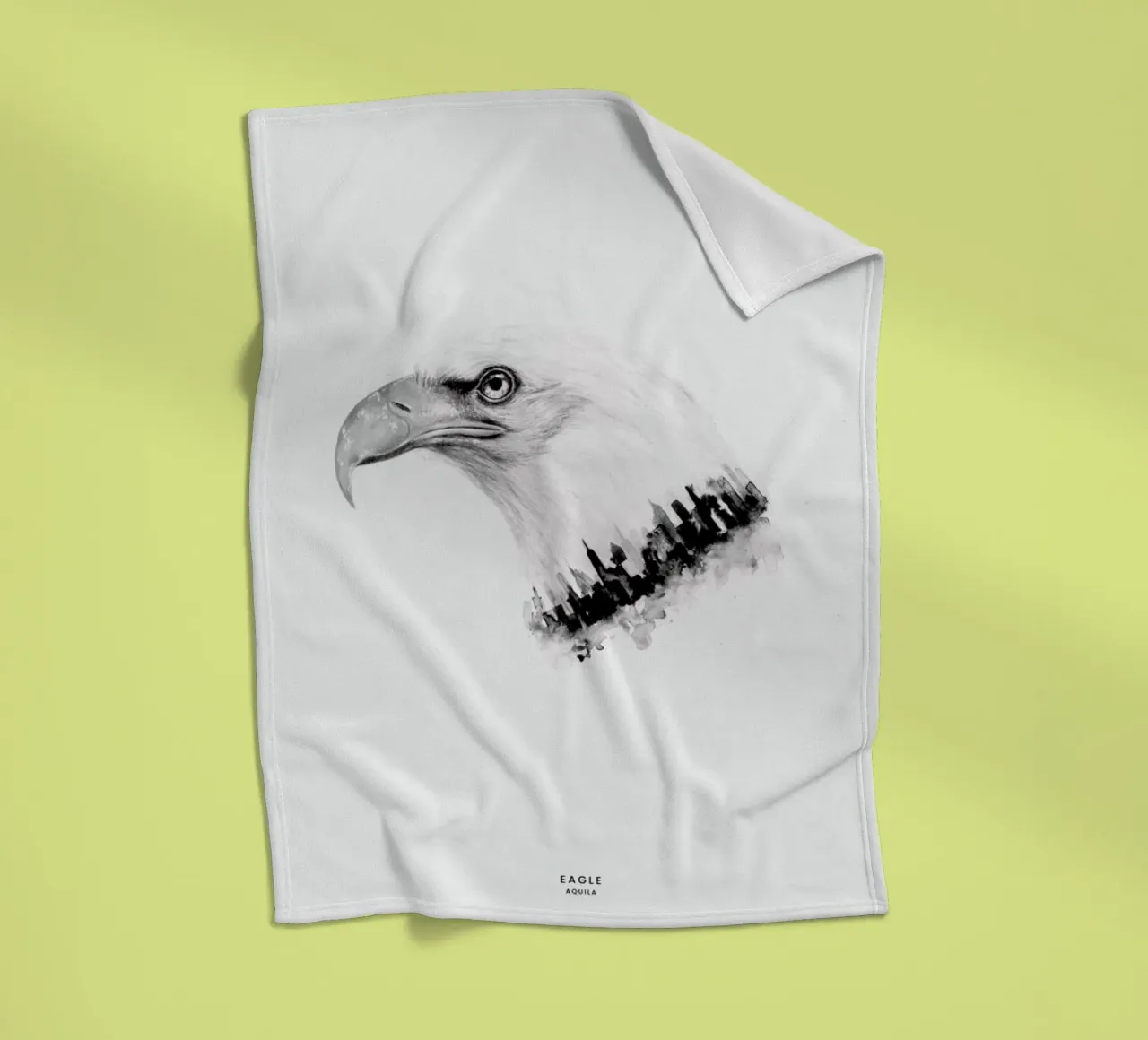 Eagle Fleecedecke von Flora & Fauna