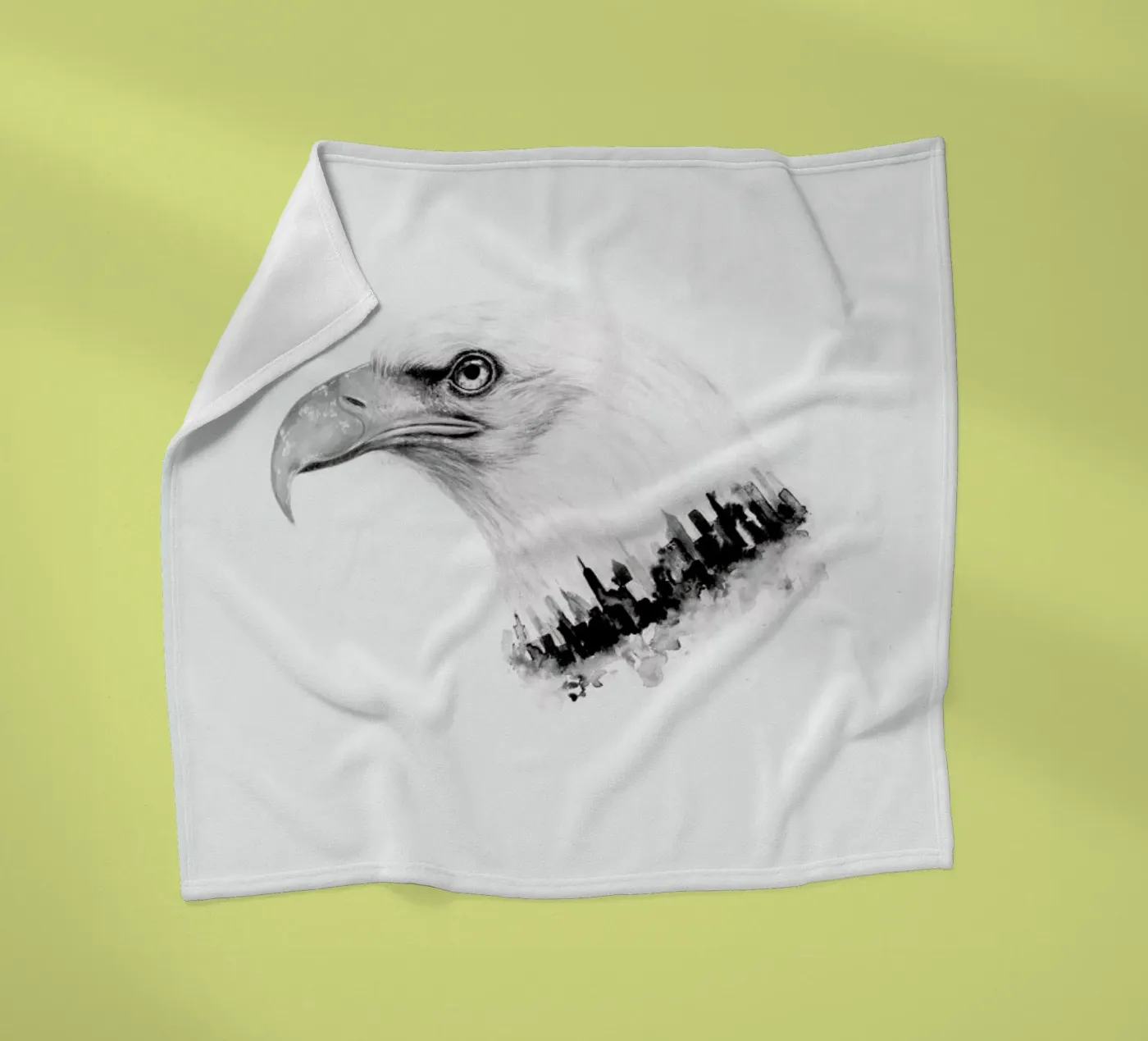 Eagle plaid polaire de Flora & Fauna