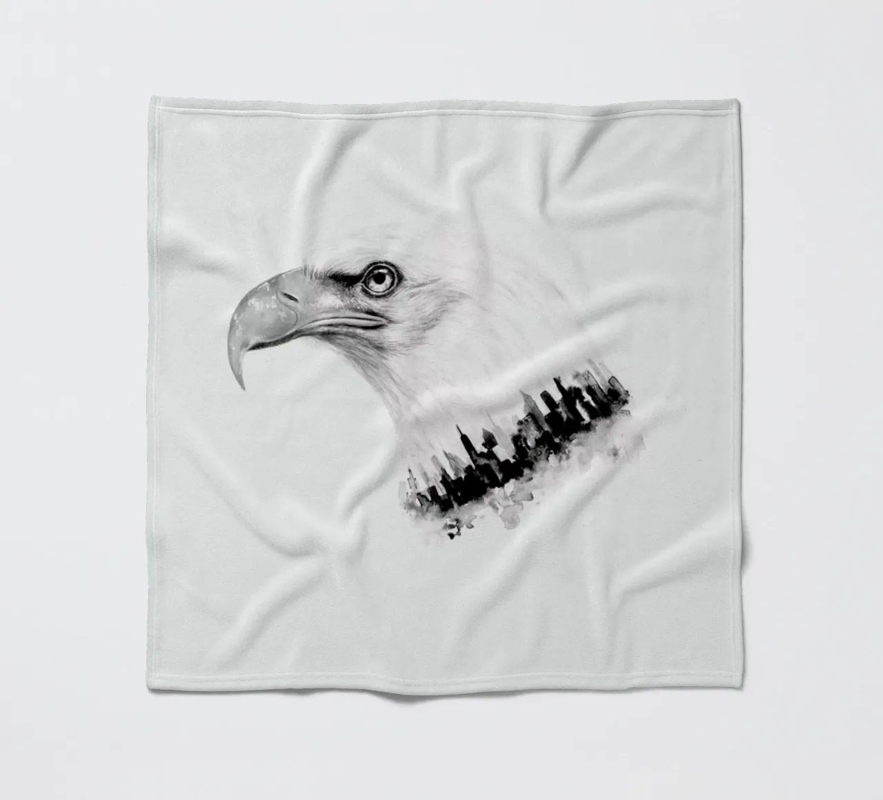 Eagle Fleecedecke von Flora & Fauna