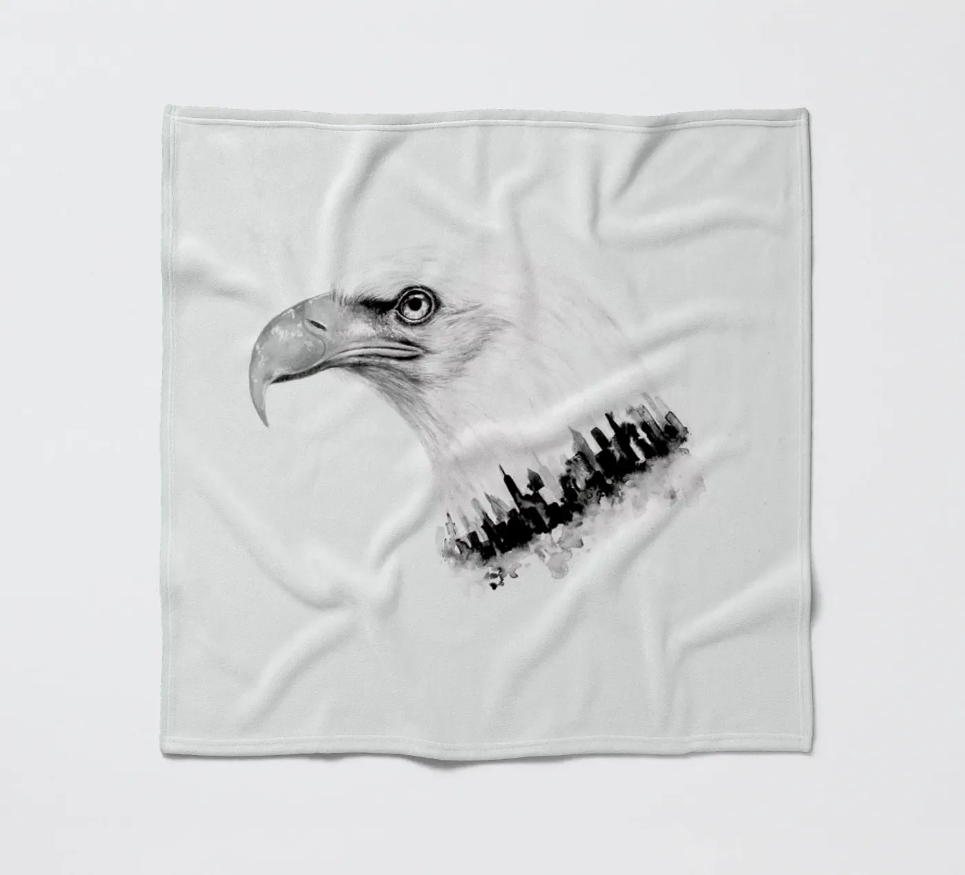 Eagle plaid polaire de Flora & Fauna