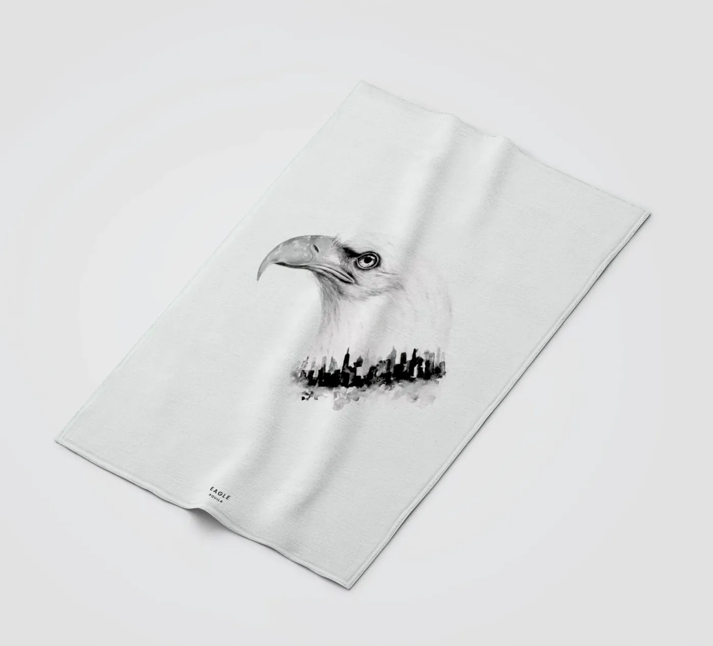 Eagle plaid polaire de Flora & Fauna