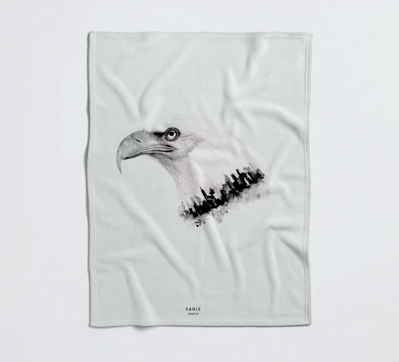Eagle Fleecedecke von Flora & Fauna