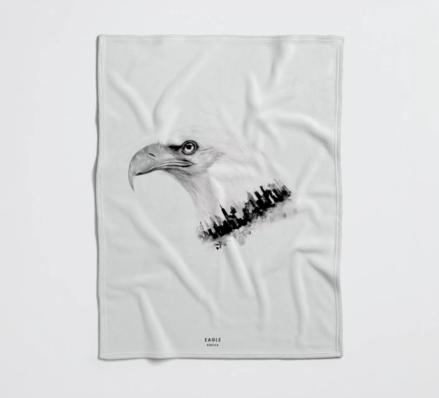 Eagle plaid polaire de Flora & Fauna