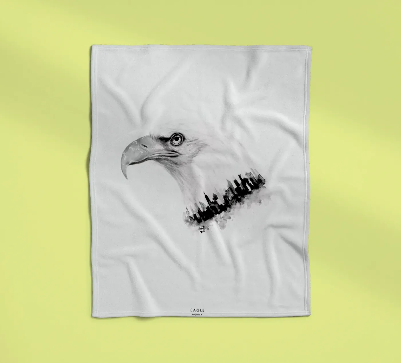 Eagle plaid polaire de Flora & Fauna