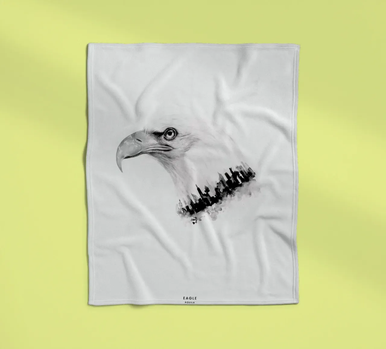 Eagle Fleecedecke von Flora & Fauna