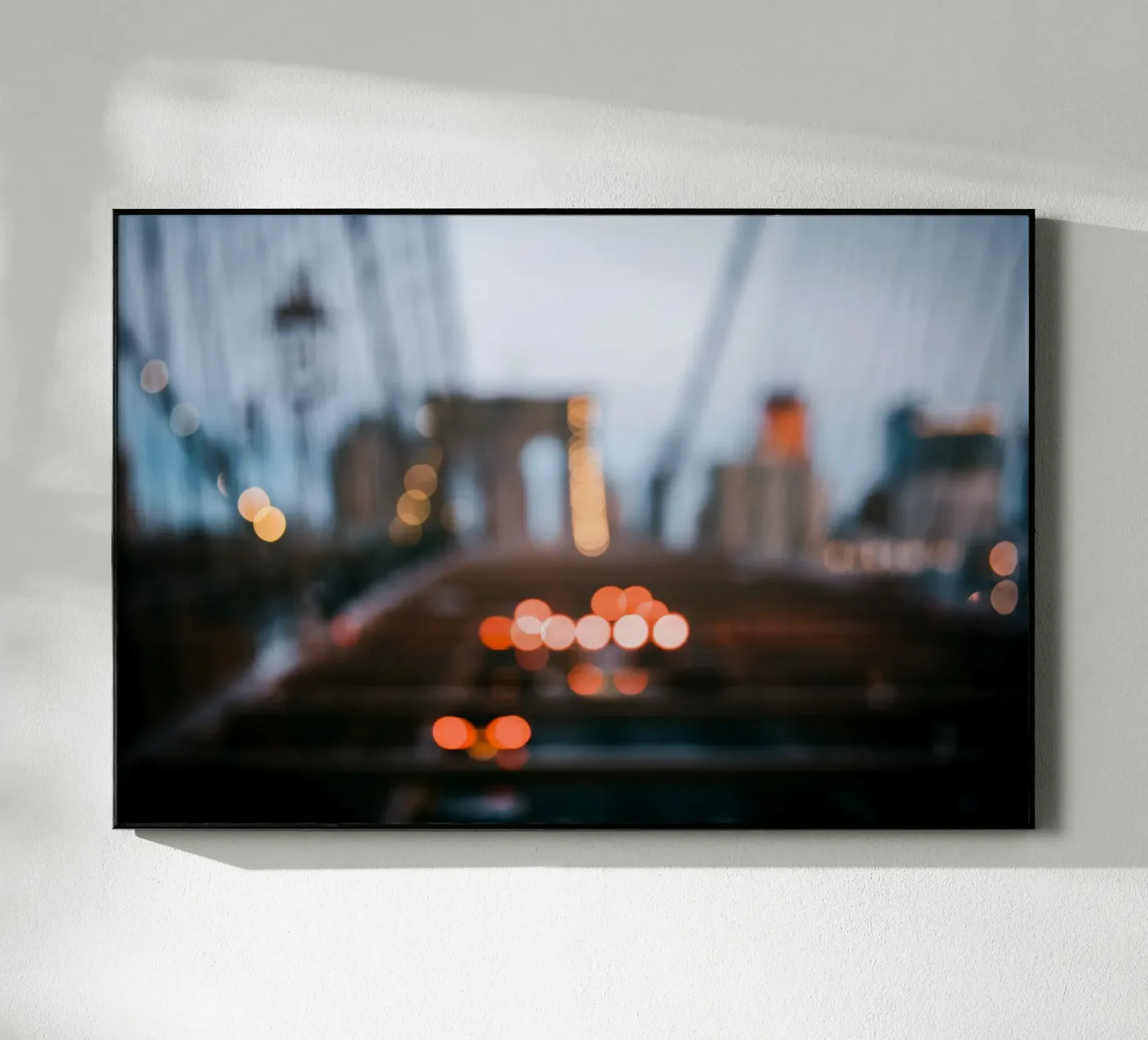 Brooklyn Blur acryl van Cordula Schaefer