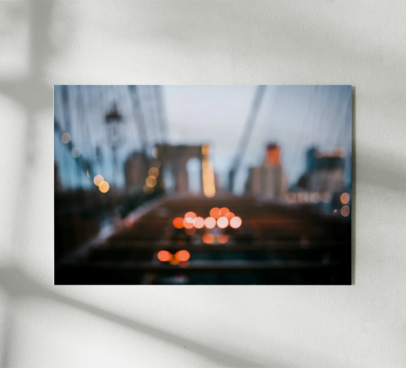 Brooklyn Blur acryl van Cordula Schaefer