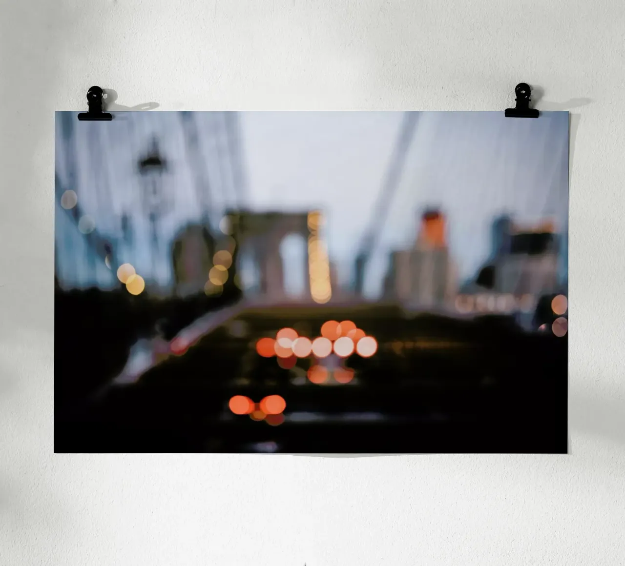 Brooklyn Blur poster da Cordula Schaefer