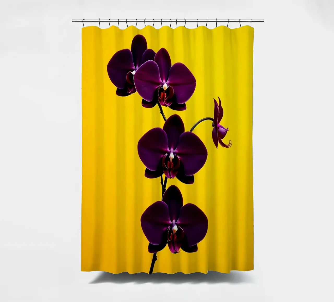 Stile_orchidea_E_3 tenda da doccia da Farb- und Blütenzauber by LK