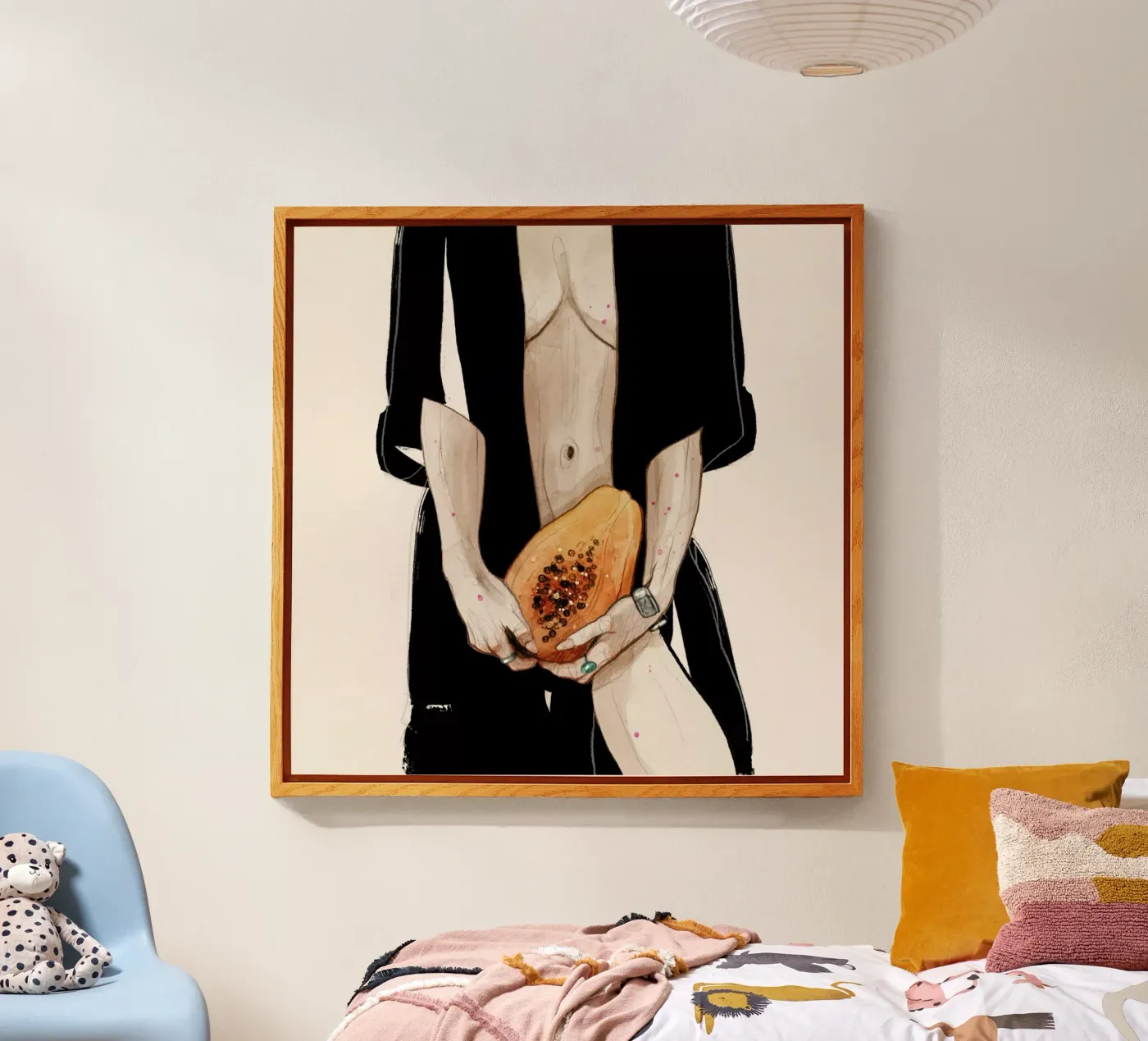 Papaya plexiglass da Ina Stanimirova