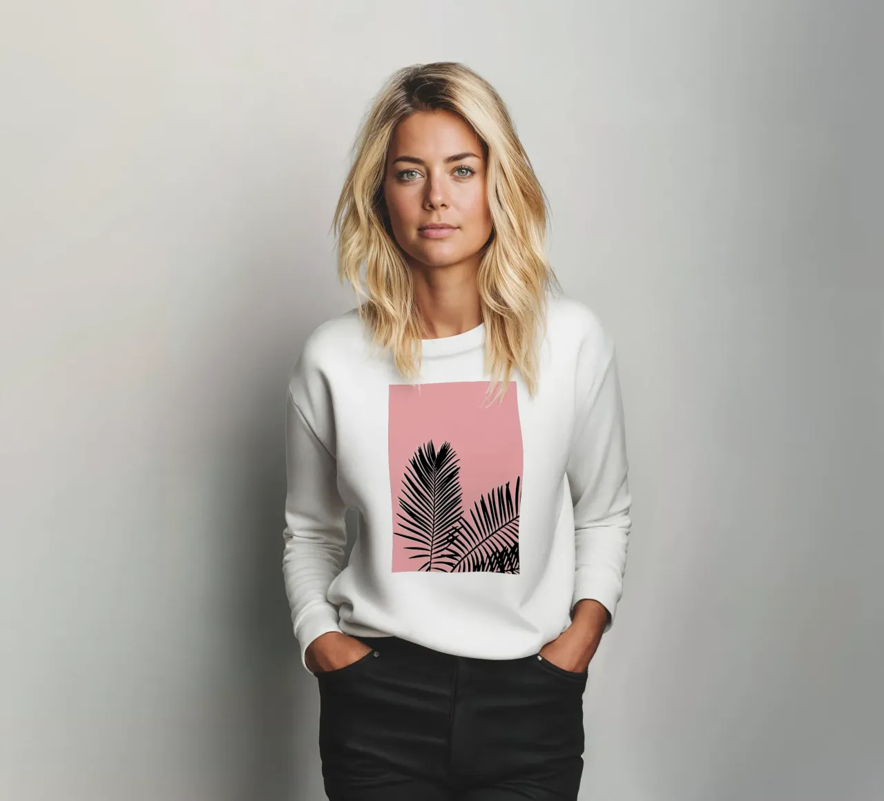 Pink Palm felpa da The Native State