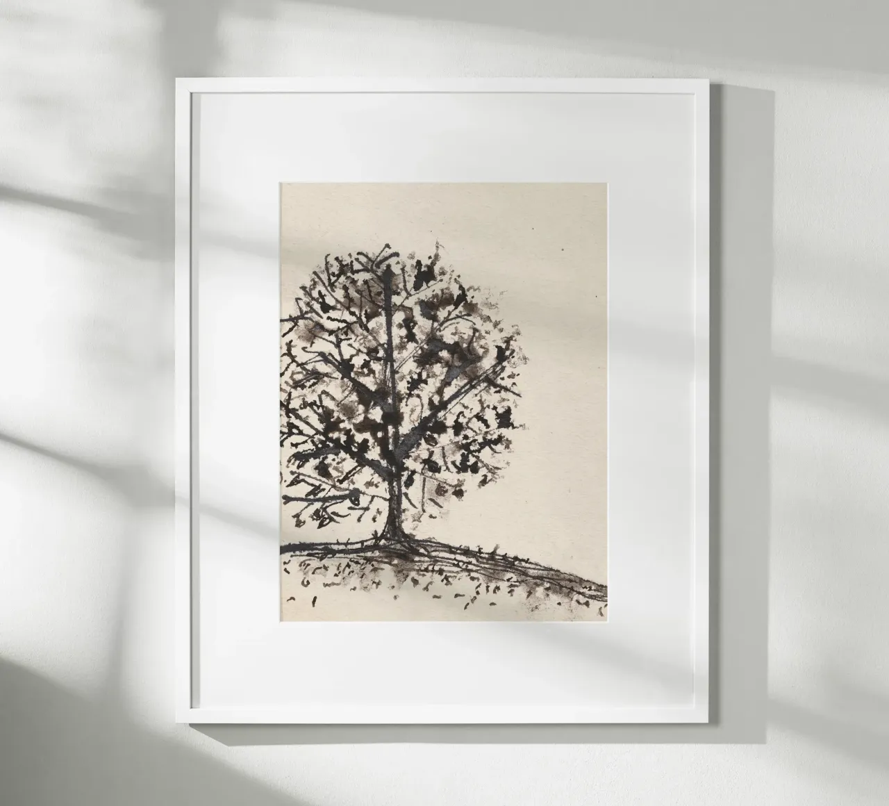 Branches after the Rain hahnemühle by Alisa Galitsyna