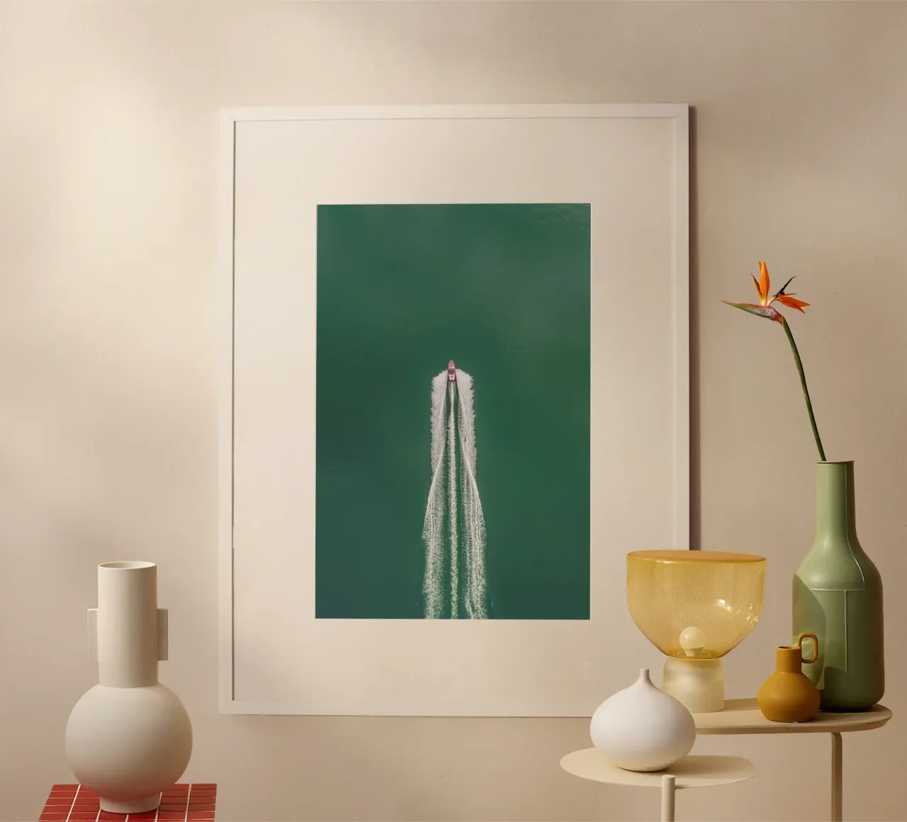 Untitled - Kobayashi Tetsurou poster con telaio in plastica da Pictufy