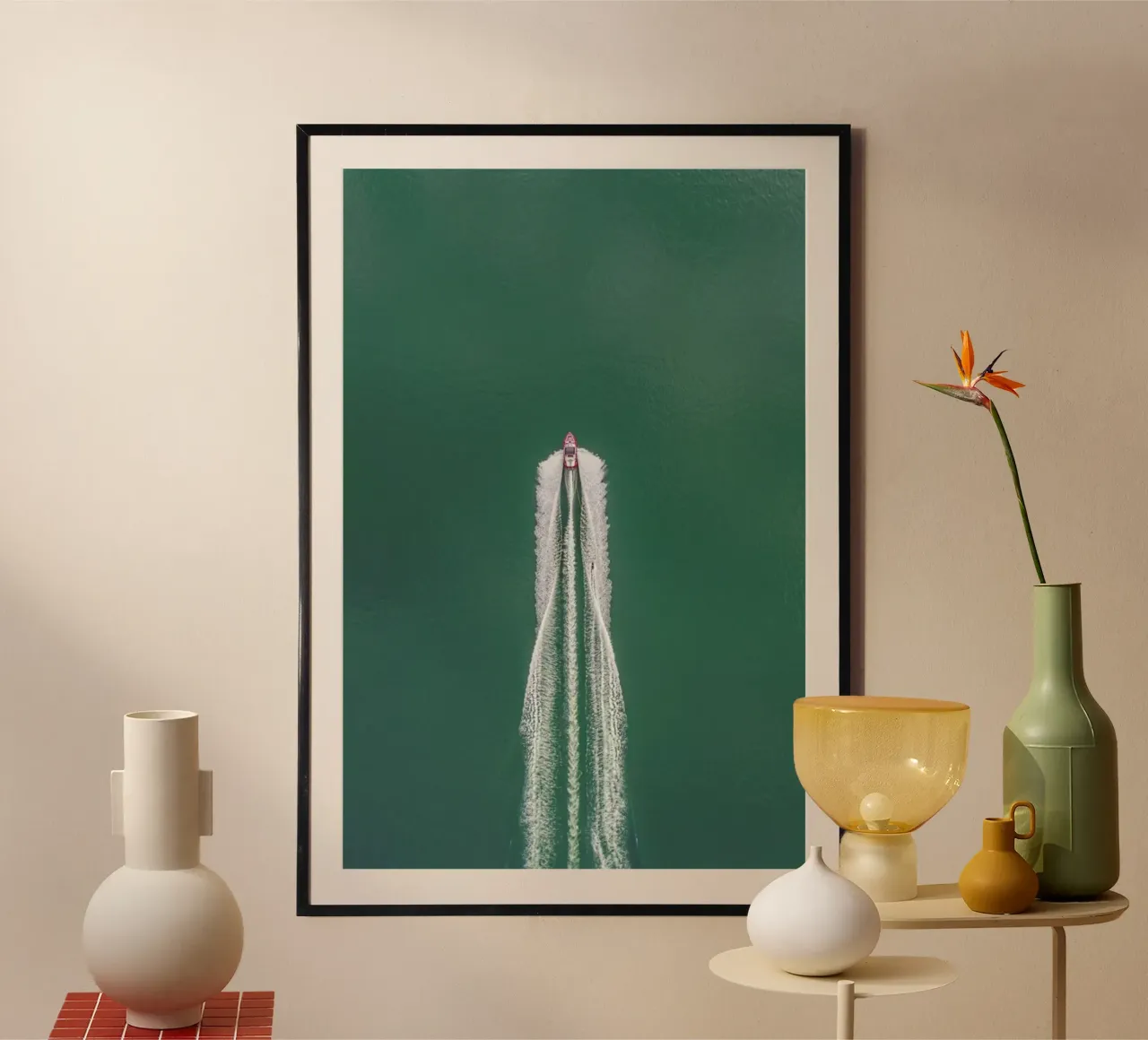 Untitled - Kobayashi Tetsurou poster con telaio in plastica da Pictufy