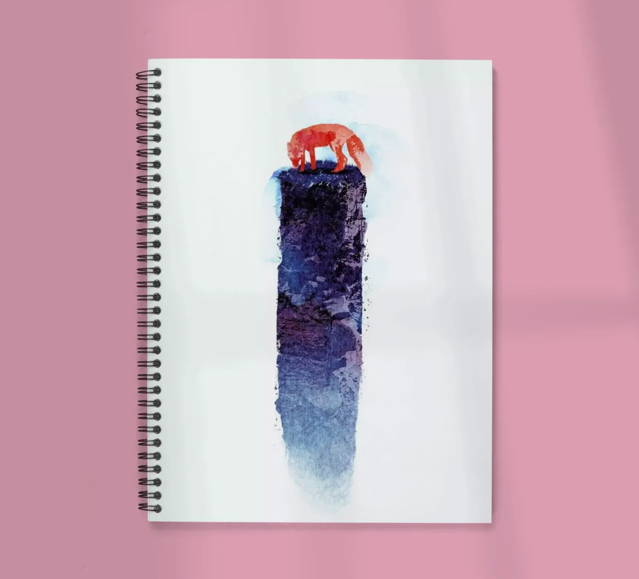 Where Do We Go Now spiral notebook by Róbert Farkas